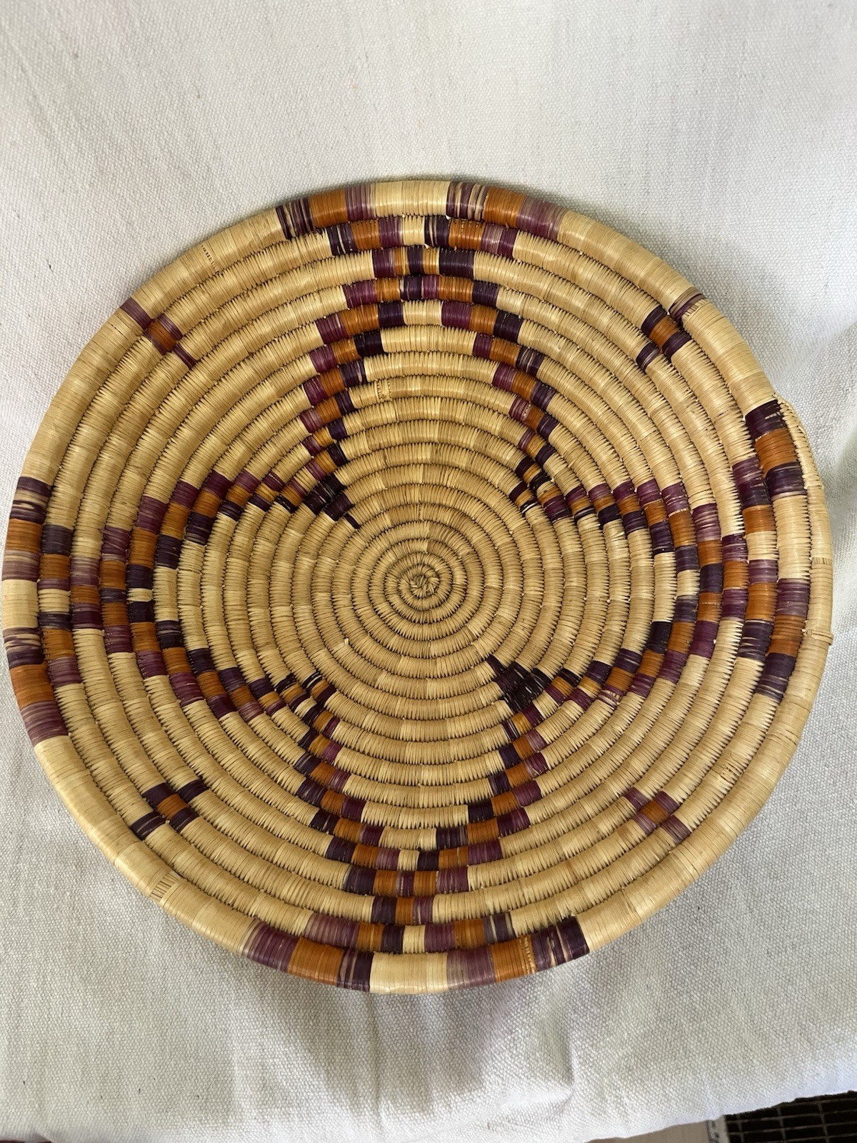 Vintage Navajo Wedding Basket Vintage Navajo Wedding Basket