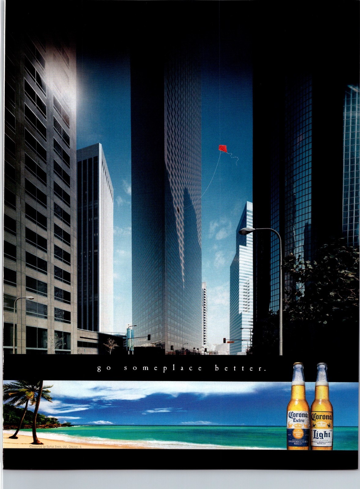 2000s • CORONA EXTRA Beer print ad • Y2K style 2003 ADS.24 2000s • CORONA EXTRA Beer print ad • Y2K style 2003 ADS.24