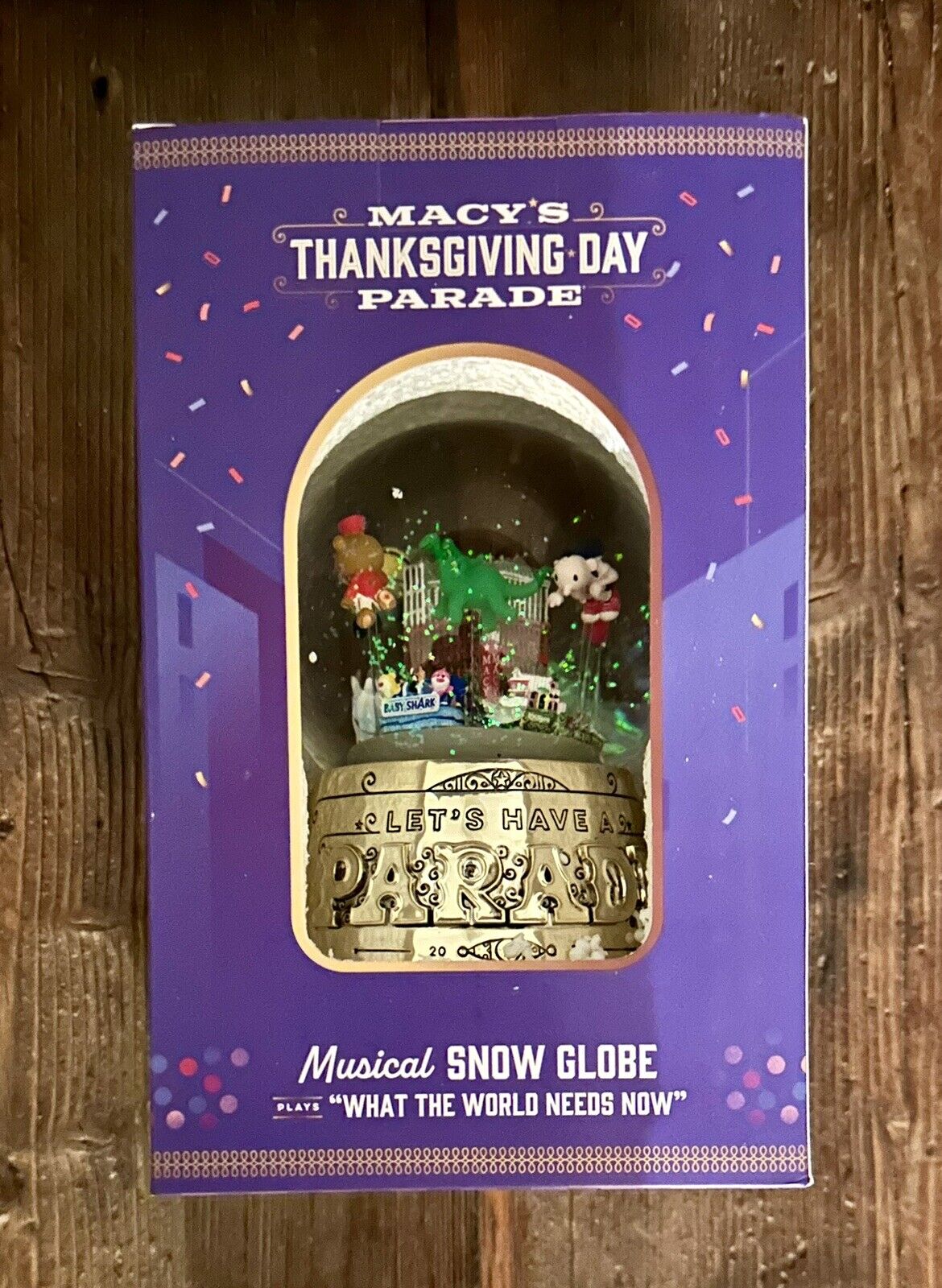 Macy\'s Thanksgiving Day Parade Snow Globe 2023 Water Globe | RARE