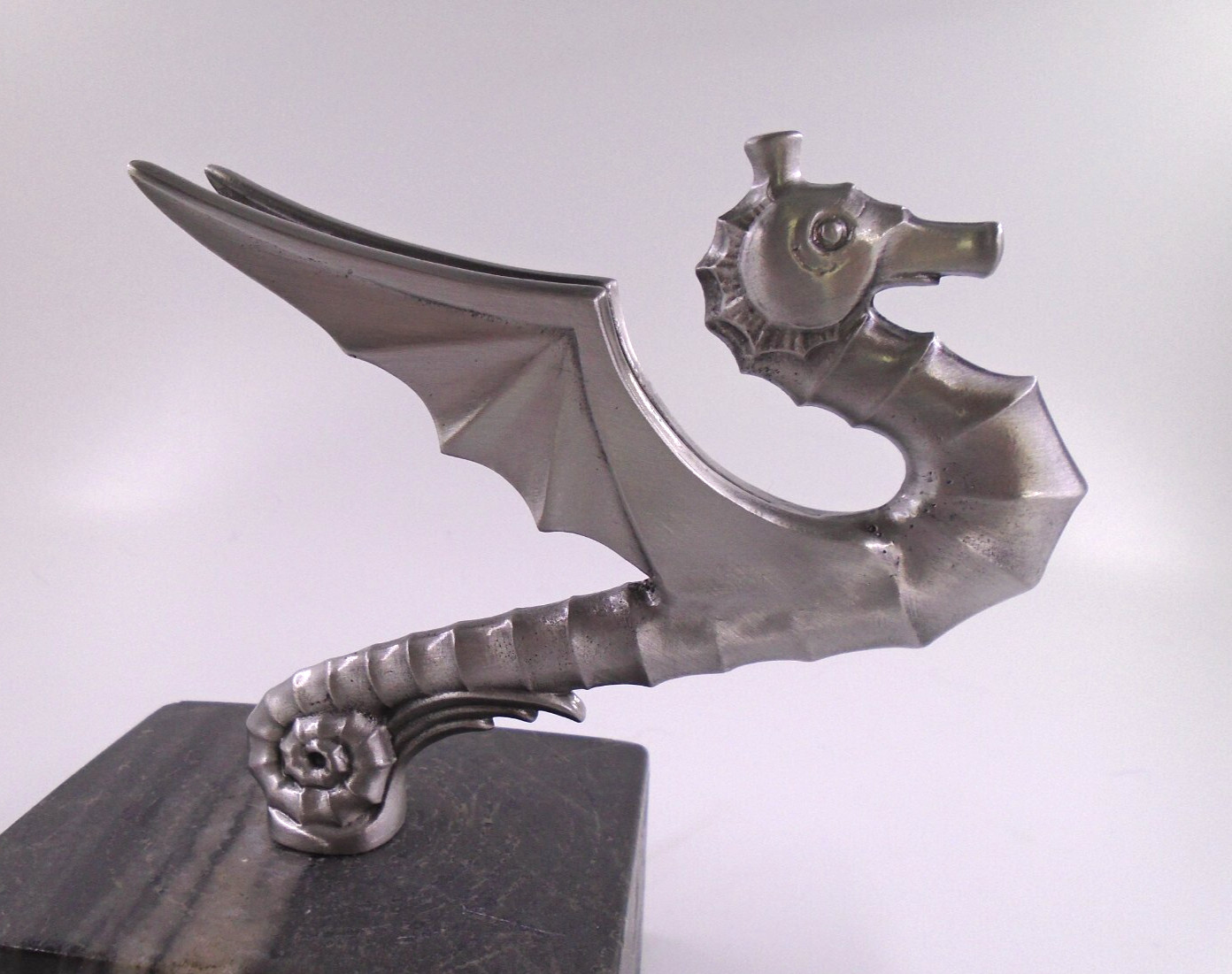 seahorse 1930's chevrolet vintage rare hotrod car hood ornament seahorse 1930's chevrolet vintage rare hotrod car hood ornament
