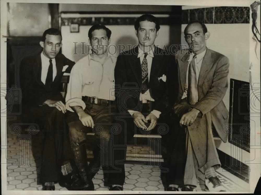 1931 Press Photo Cuban rebels charged for over staying . - nee06132 1931 Press Photo Cuban rebels charged for over staying . - nee06132