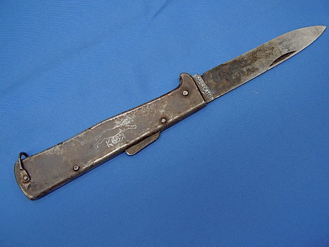 Antq. GERMAN Post WW2 K55K MERCATOR FOLDING POCKET KNIFE SOLINGEN GERMANY Antq. GERMAN Post WW2 K55K MERCATOR FOLDING POCKET KNIFE SOLINGEN GERMANY