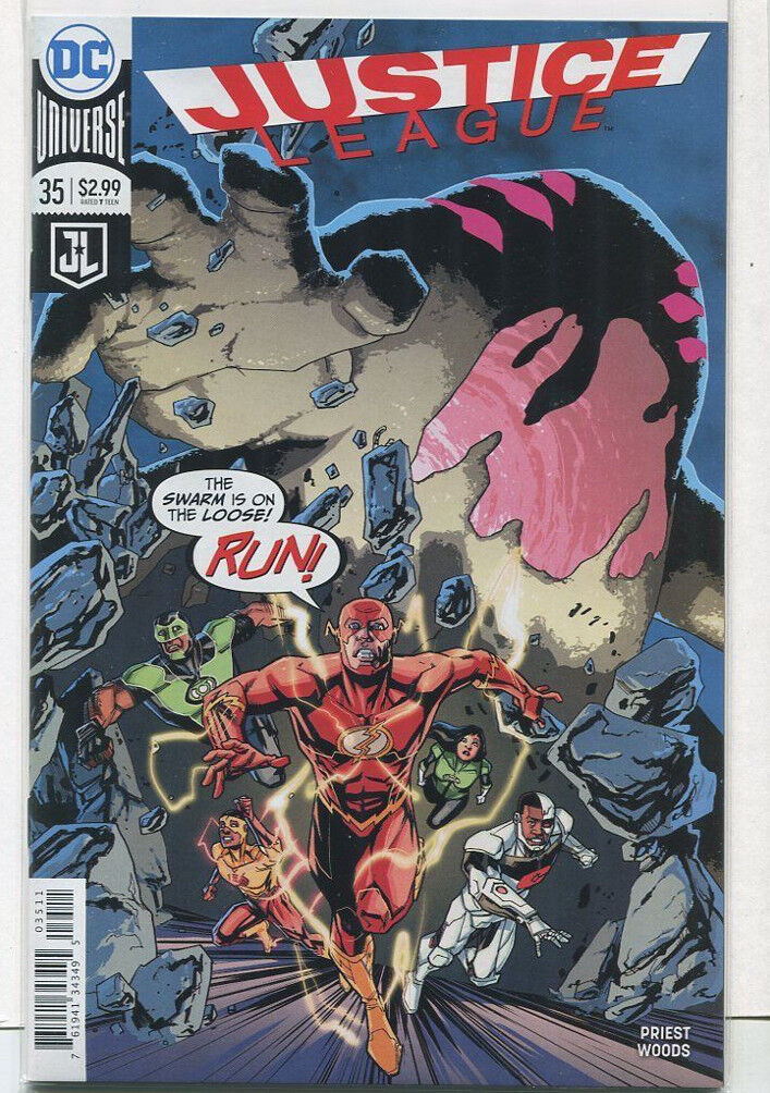 Justice League #35 NM Cover B  DC Comics MD13