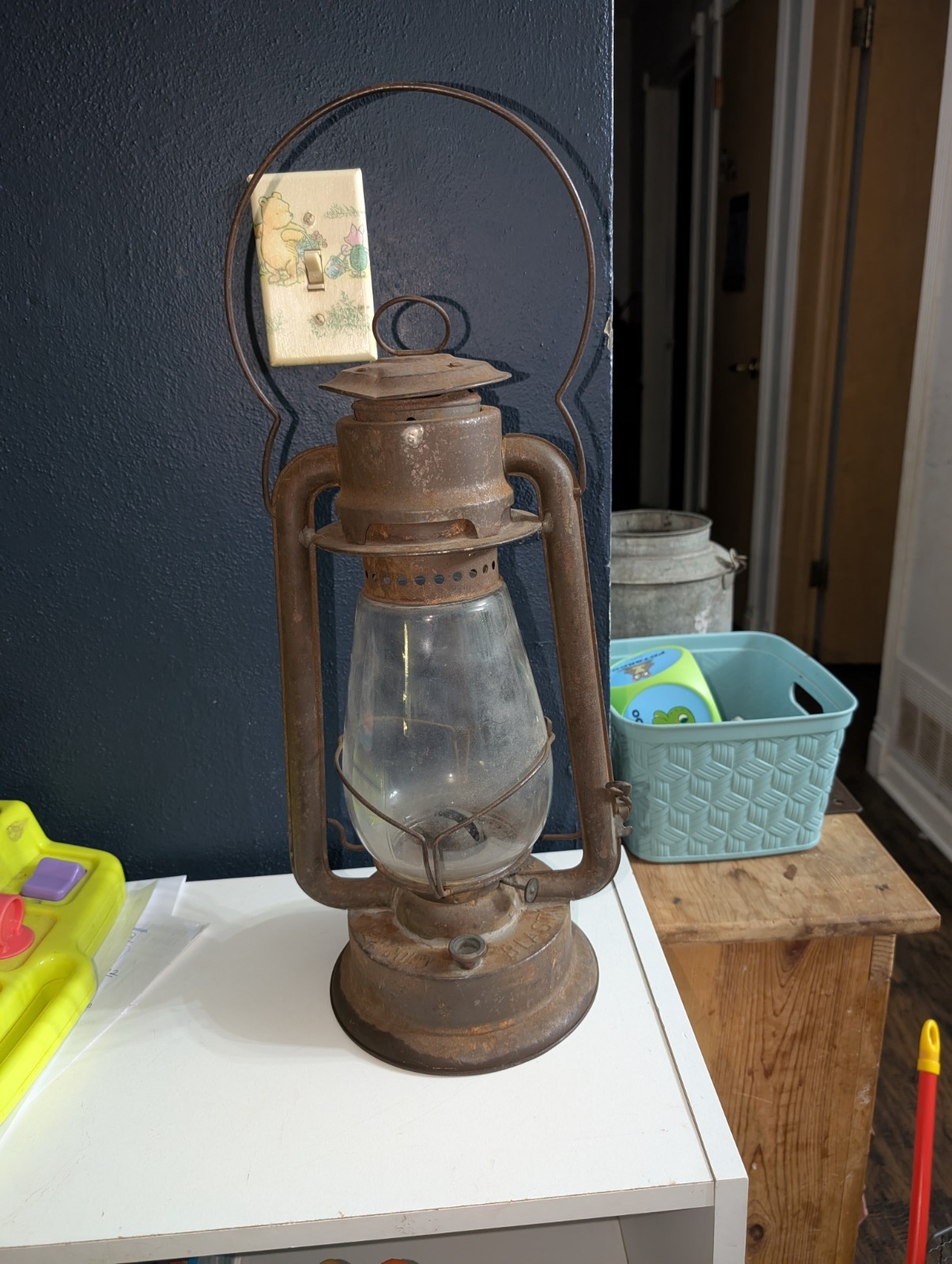 CT Ham No 2 Cold Blast Tubular Lantern Clear Globe Early Outside Lift Barn CT Ham No 2 Cold Blast Tubular Lantern Clear Globe Early Outside Lift Barn