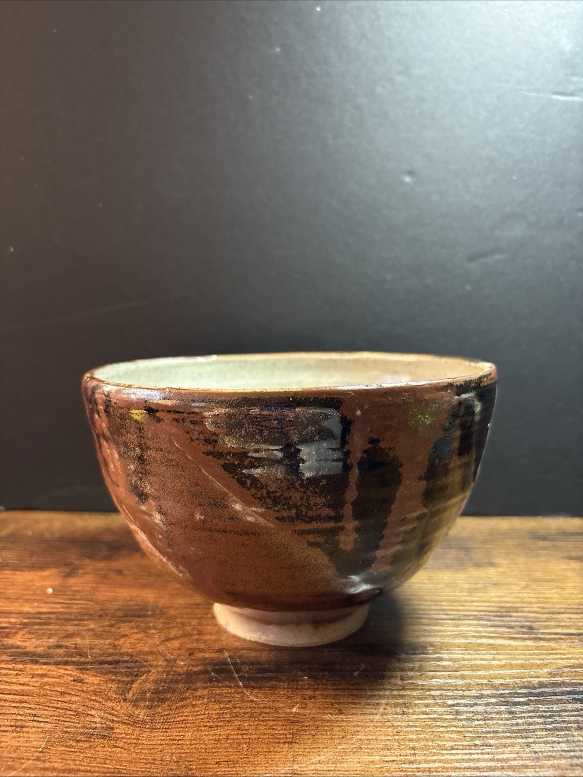 Japanese High Tea Matcha Bowl - Vintage Handmade Stoneware Japanese High Tea Matcha Bowl - Vintage Handmade Stoneware