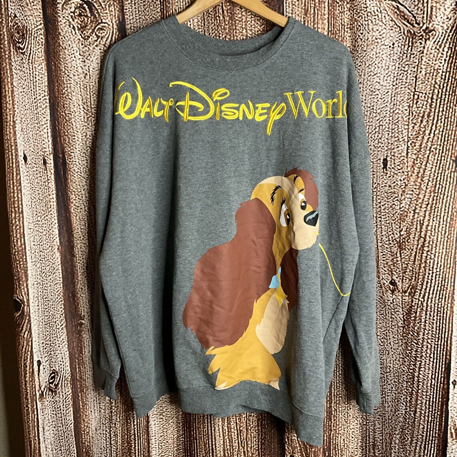 Walt Disney World Lady and the Tramp Pullover Sweatshirt Size 2X
