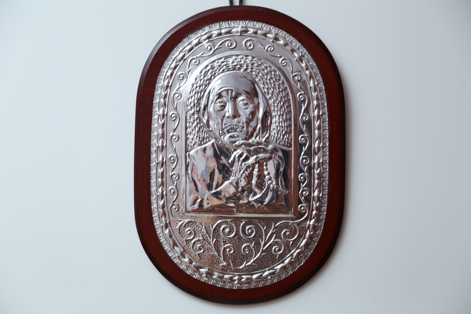 Mother Teresa, Nëna Tererza, Madre Teresa. Albanian Wall Pendant Unique Handmade
