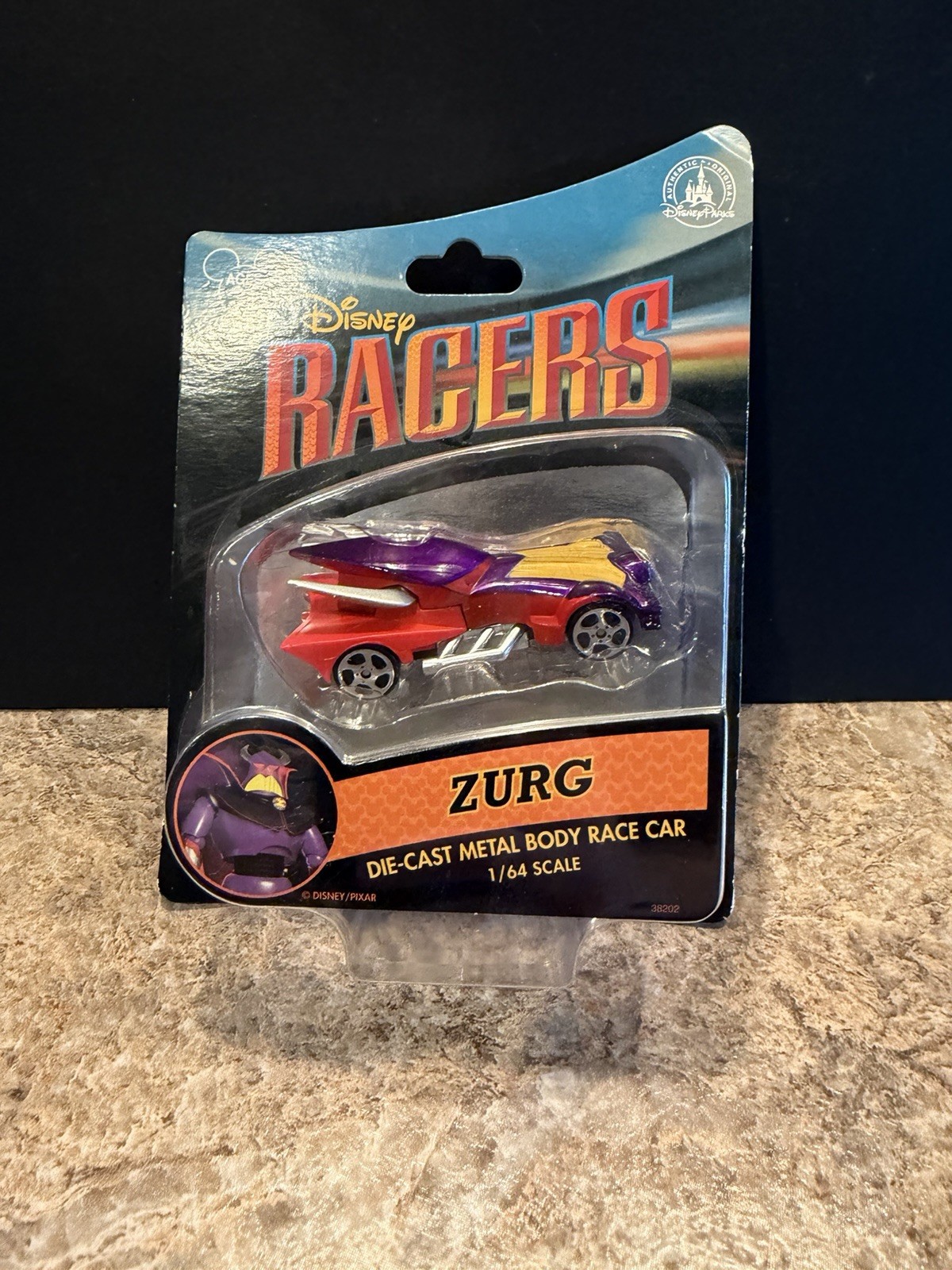 Disney Racers Zurg 1/64 Scale Diecast Metal Body Race Car Brand New Disney Racers Zurg 1/64 Scale Diecast Metal Body Race Car Brand New