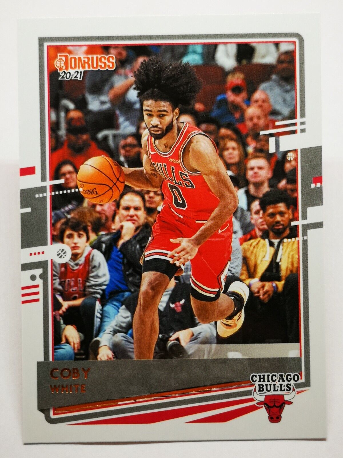 2020-21 Donruss Panini N8 NBA Trading Card Base Coby White Chicago Bulls #148