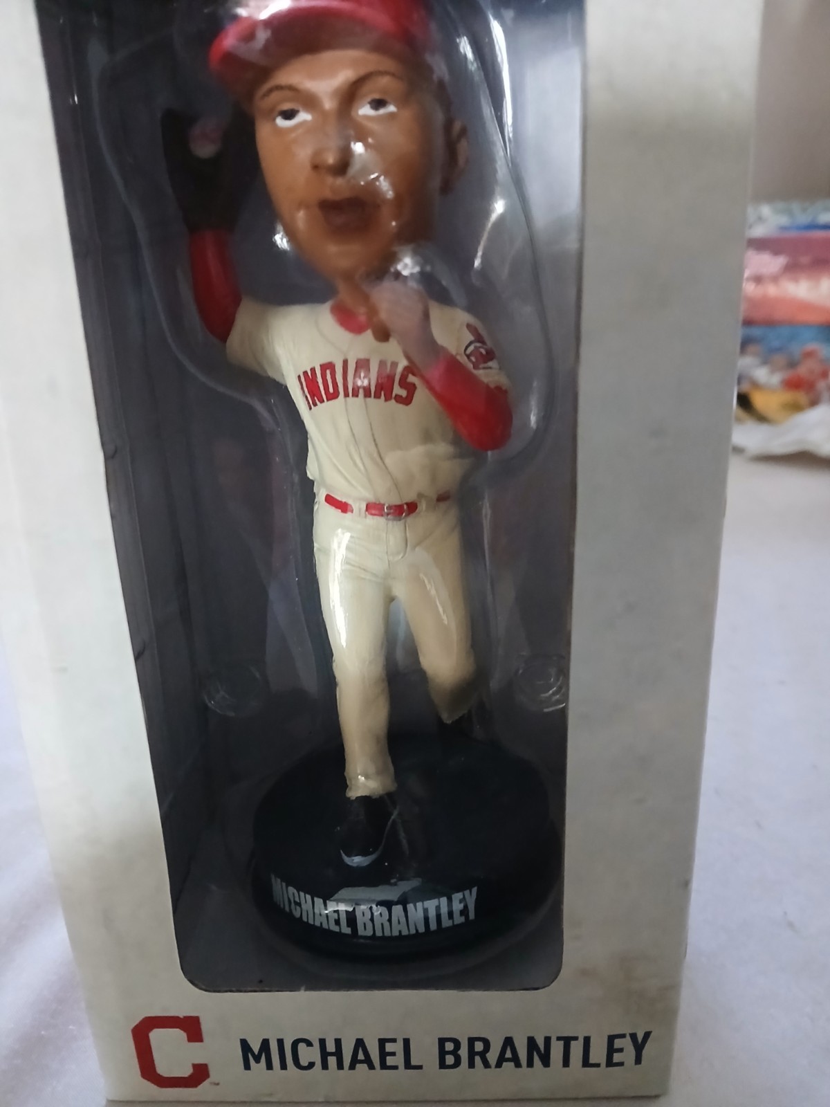 Michael Brantley Cleveland Indians MLB Baseball Bobblehead w/ Box (Unopened)