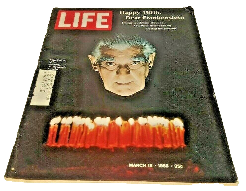 March 15, 1968 LIFE Magazine FRANKENSTEIN Cosby 60s Advertising 3 March 15, 1968 LIFE Magazine FRANKENSTEIN Cosby 60s Advertising 3