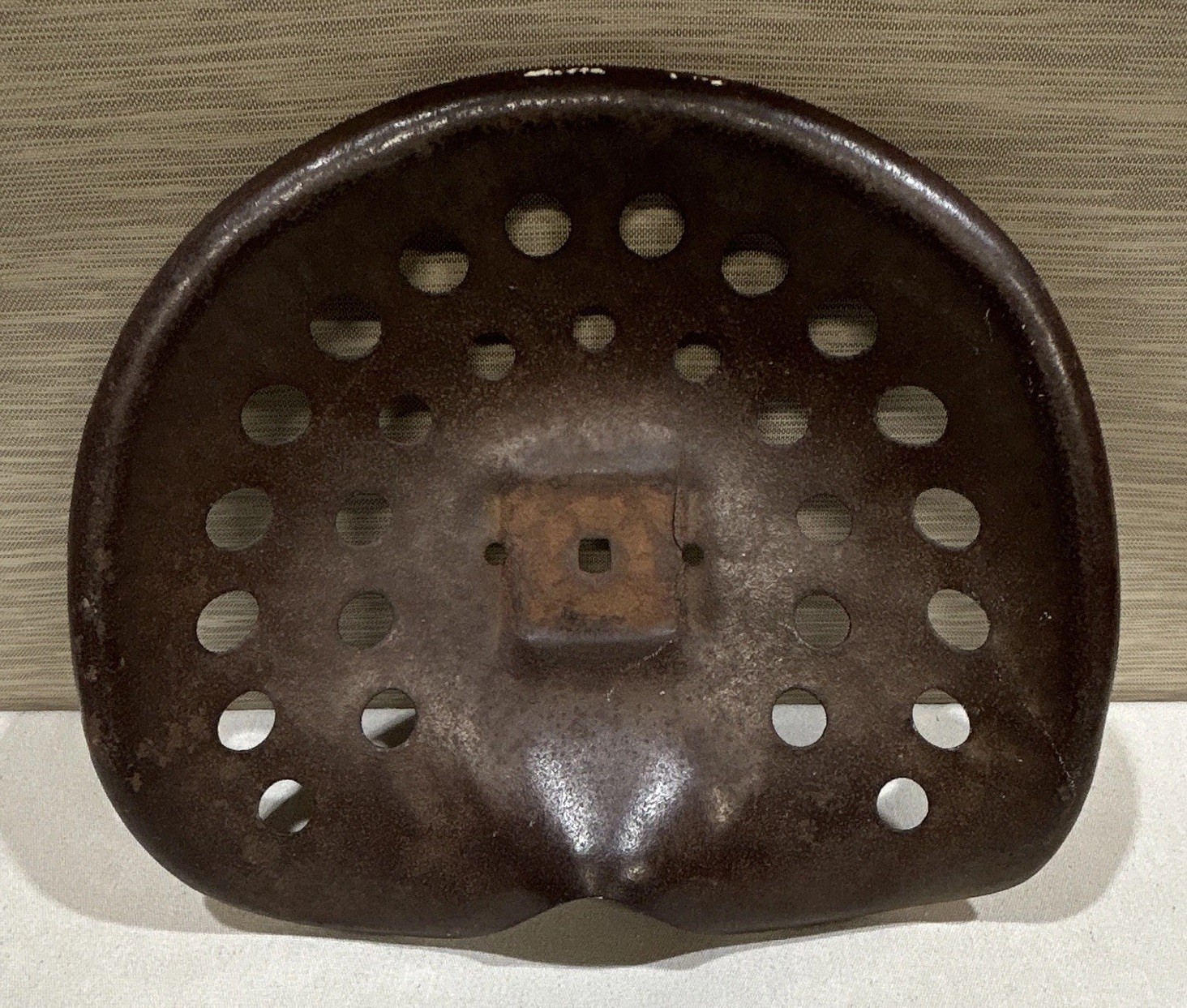 Vintage /Antique Pressed Steel Tracto Seat-Farm Implement Seat -Patina Decor Vintage /Antique Pressed Steel Tracto Seat-Farm Implement Seat -Patina Decor