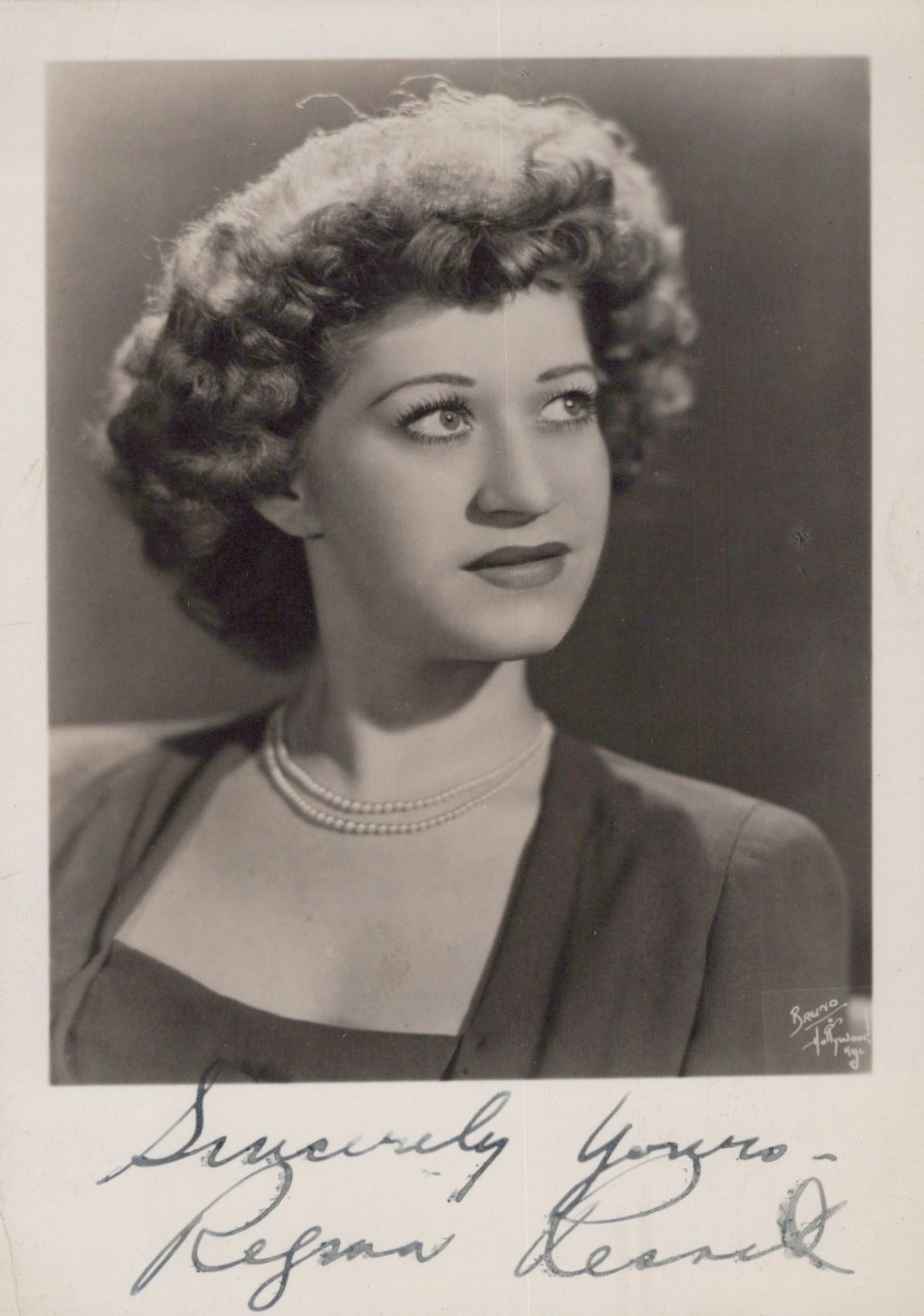 REGINA RESNIK OPERA SINGER d.2013 Hand Signed 3x5 PHOTO AUTOGRAPH