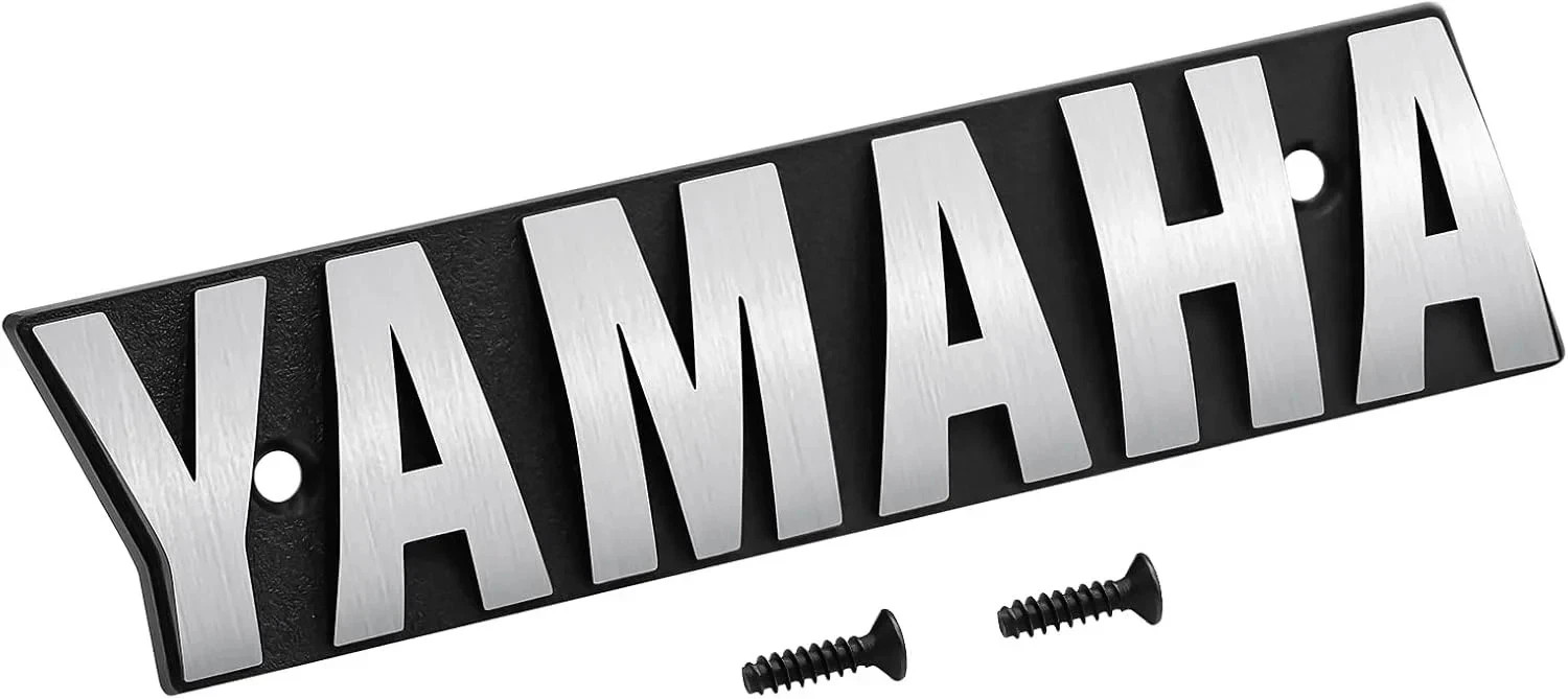 Yamaha Golf Cart Logo for G16 G19 G20 G21 (1996-2004) - Stainless Steel Yamaha Golf Cart Logo for G16 G19 G20 G21 (1996-2004) - Stainless Steel