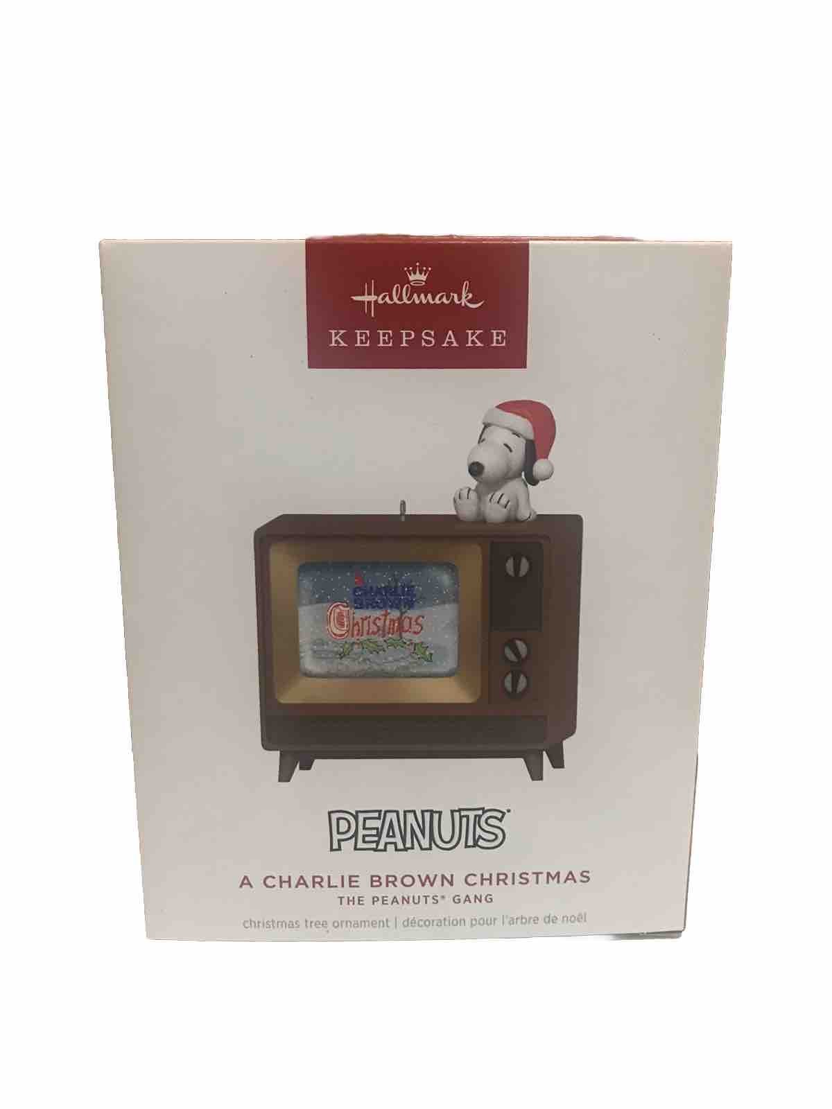 2026 Hallmark Keepsake Ornament A Charlie Brown Christmas Snoopy TV Magic