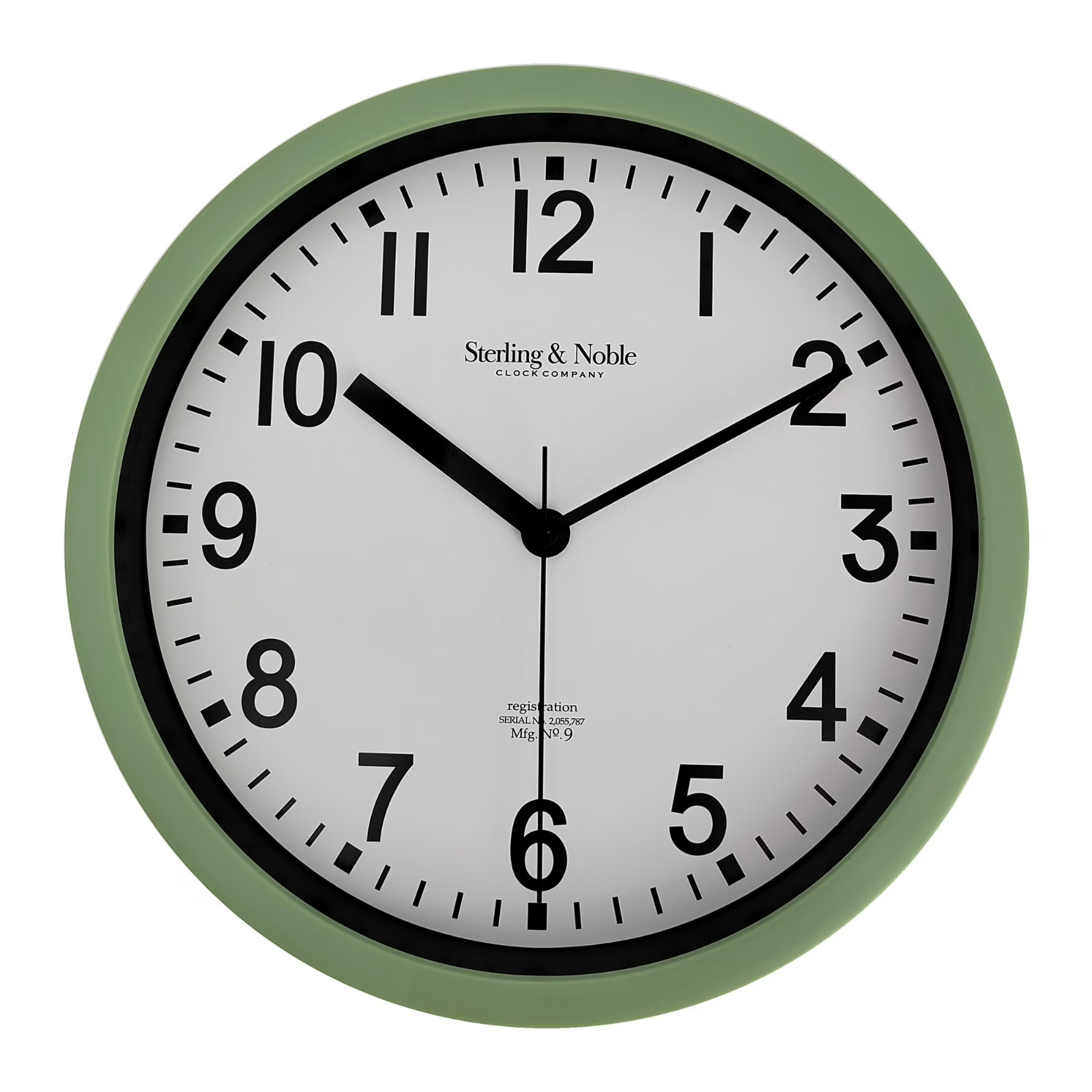 Mainstays 8.78 Inch Sage Round Analog Wall Clock Indoor Basic Clock Mainstays 8.78 Inch Sage Round Analog Wall Clock Indoor Basic Clock