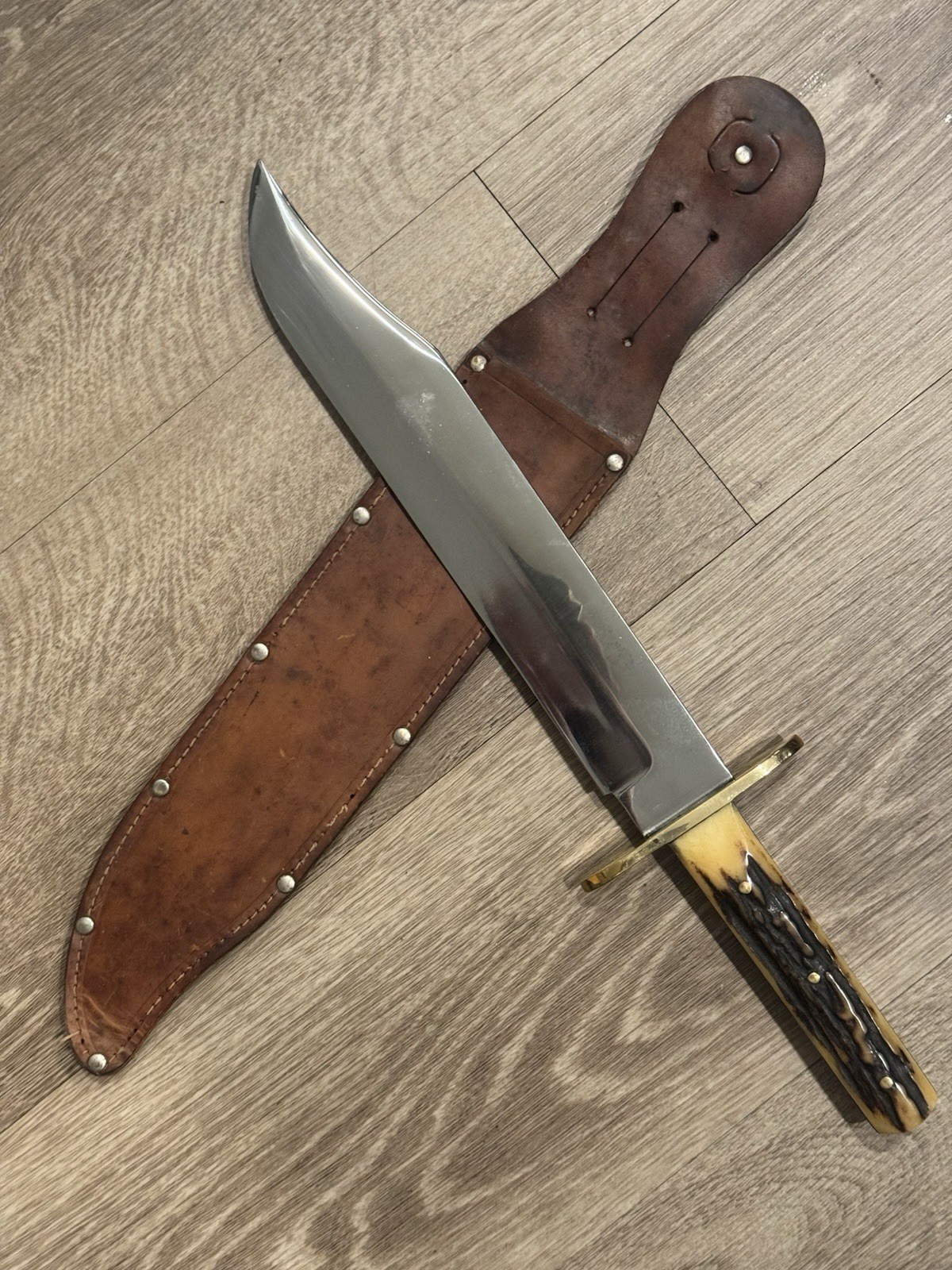 H.M. Slater Ventura Bowie Knife. Sheffield, England 1950s. 8 Inch Blade H.M. Slater Ventura Bowie Knife. Sheffield, England 1950s. 8 Inch Blade