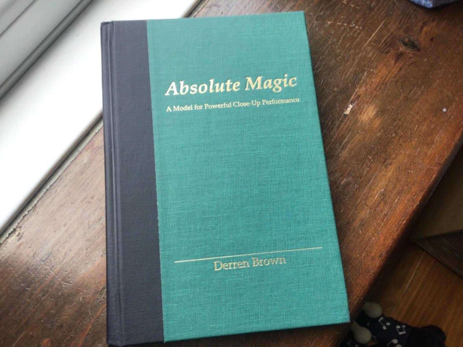 Absolute Magic Derren Brown ***Signed 2nd Edition***Out of Print**RARE** Absolute Magic Derren Brown ***Signed 2nd Edition***Out of Print**RARE**