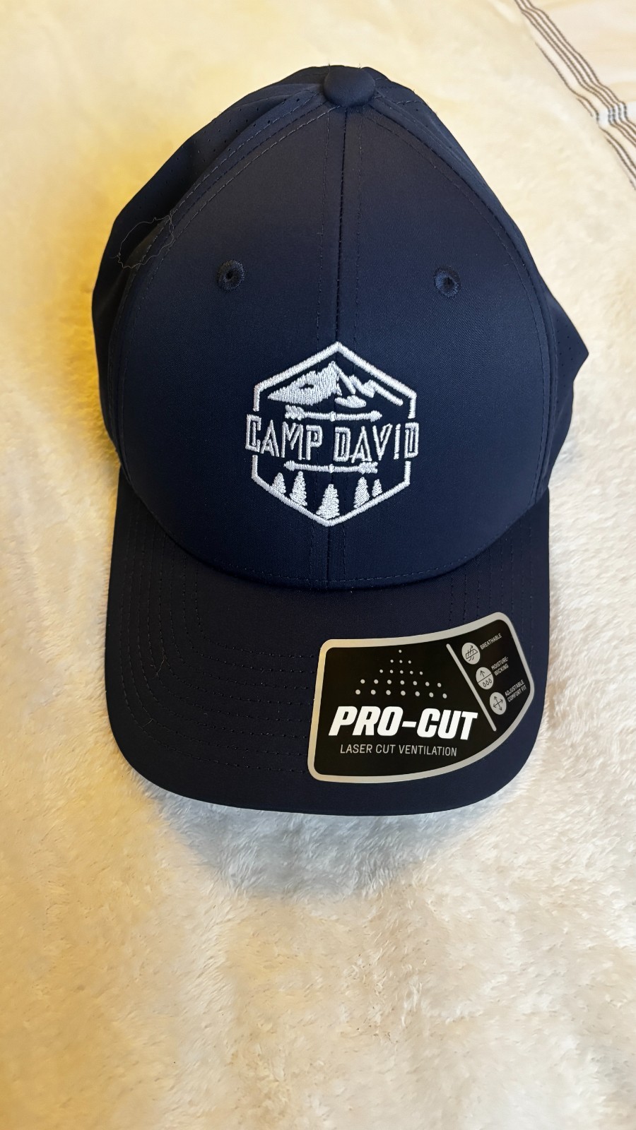Presidential Retreat Camp David Navy Mesh Hat - NEW. Camp David Exclusive
