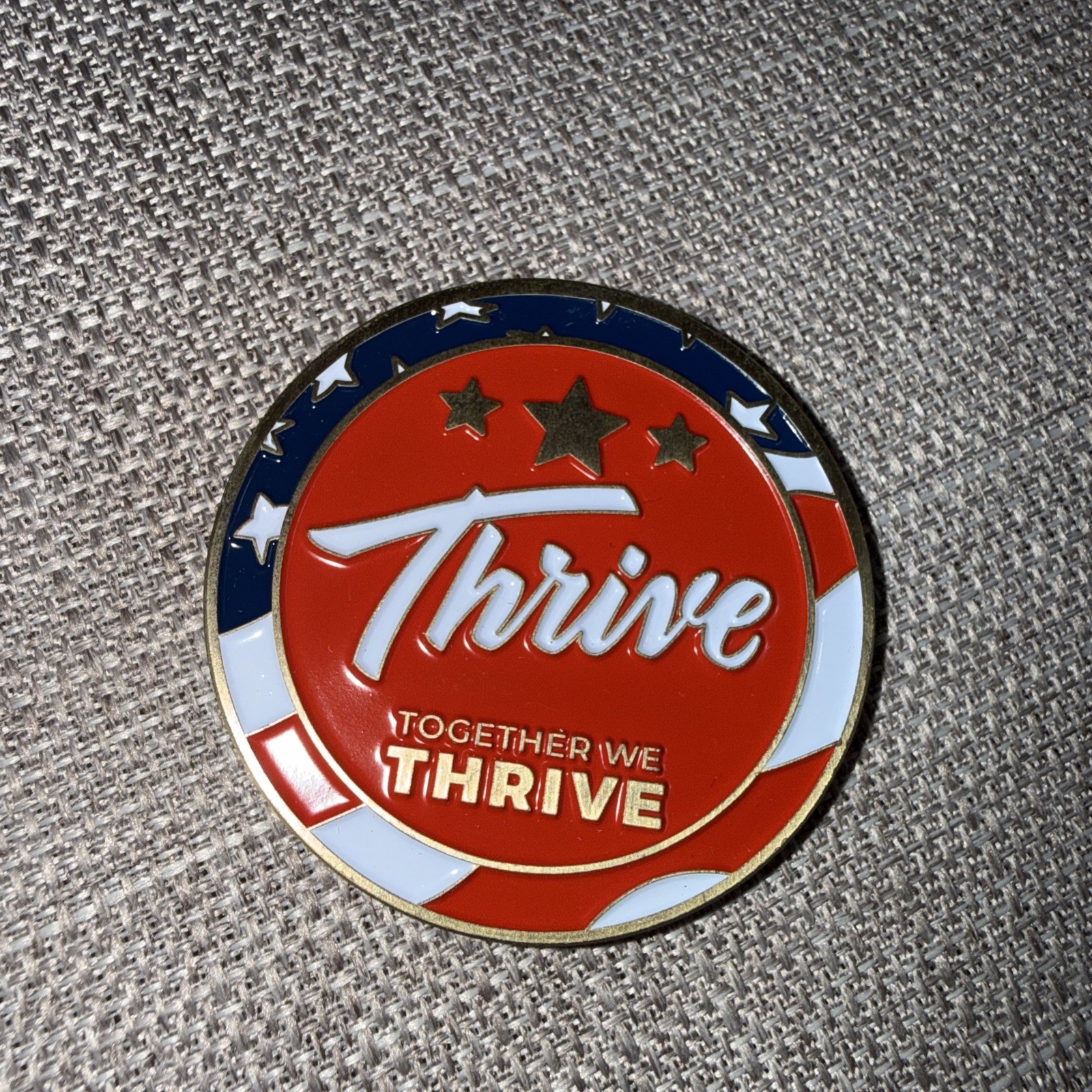 Thrive Together We Thrive Military Challenge Coin US Armed Forces Patriotic Thrive Together We Thrive Military Challenge Coin US Armed Forces Patriotic