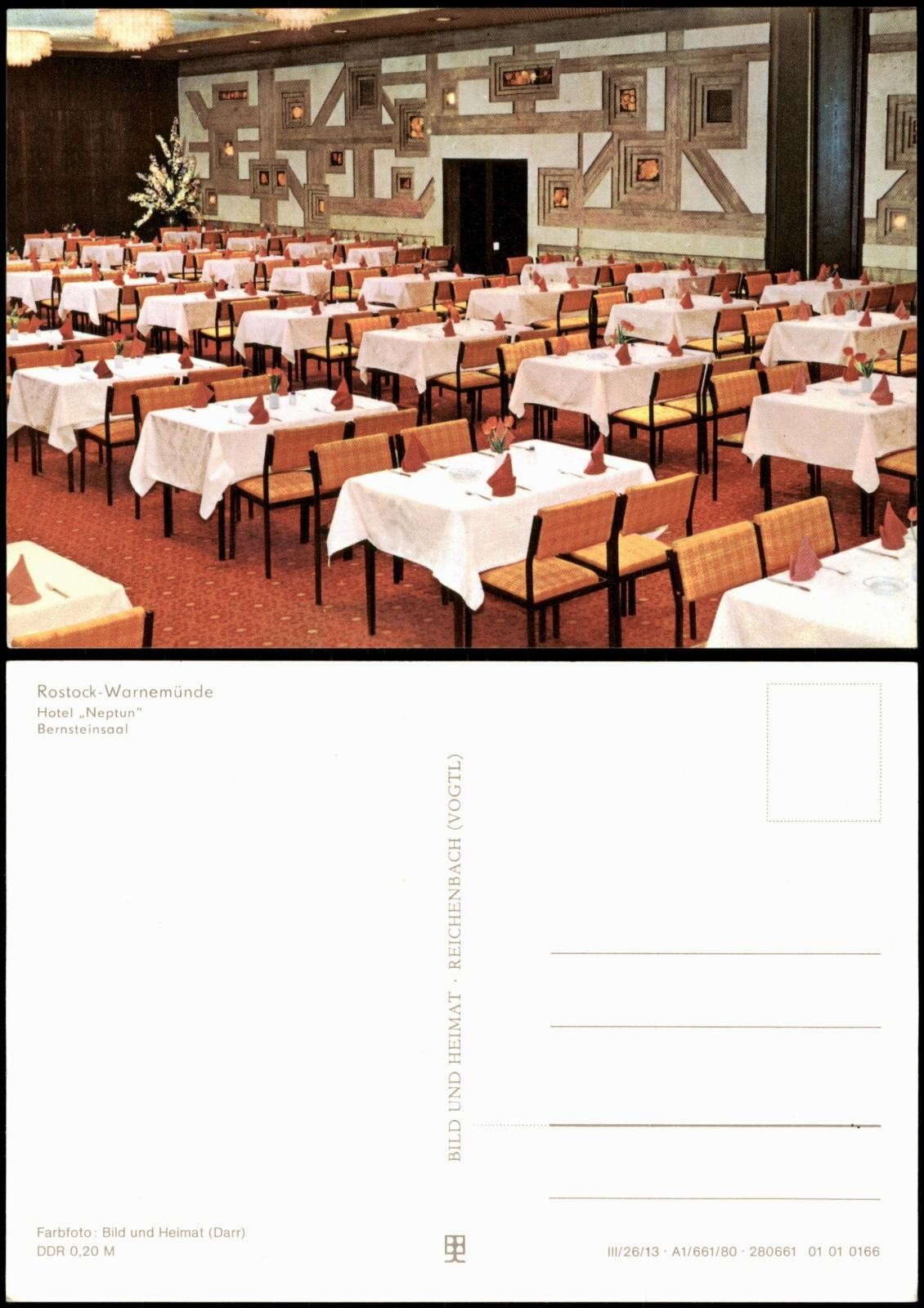 Postcard Rostock Hotel 