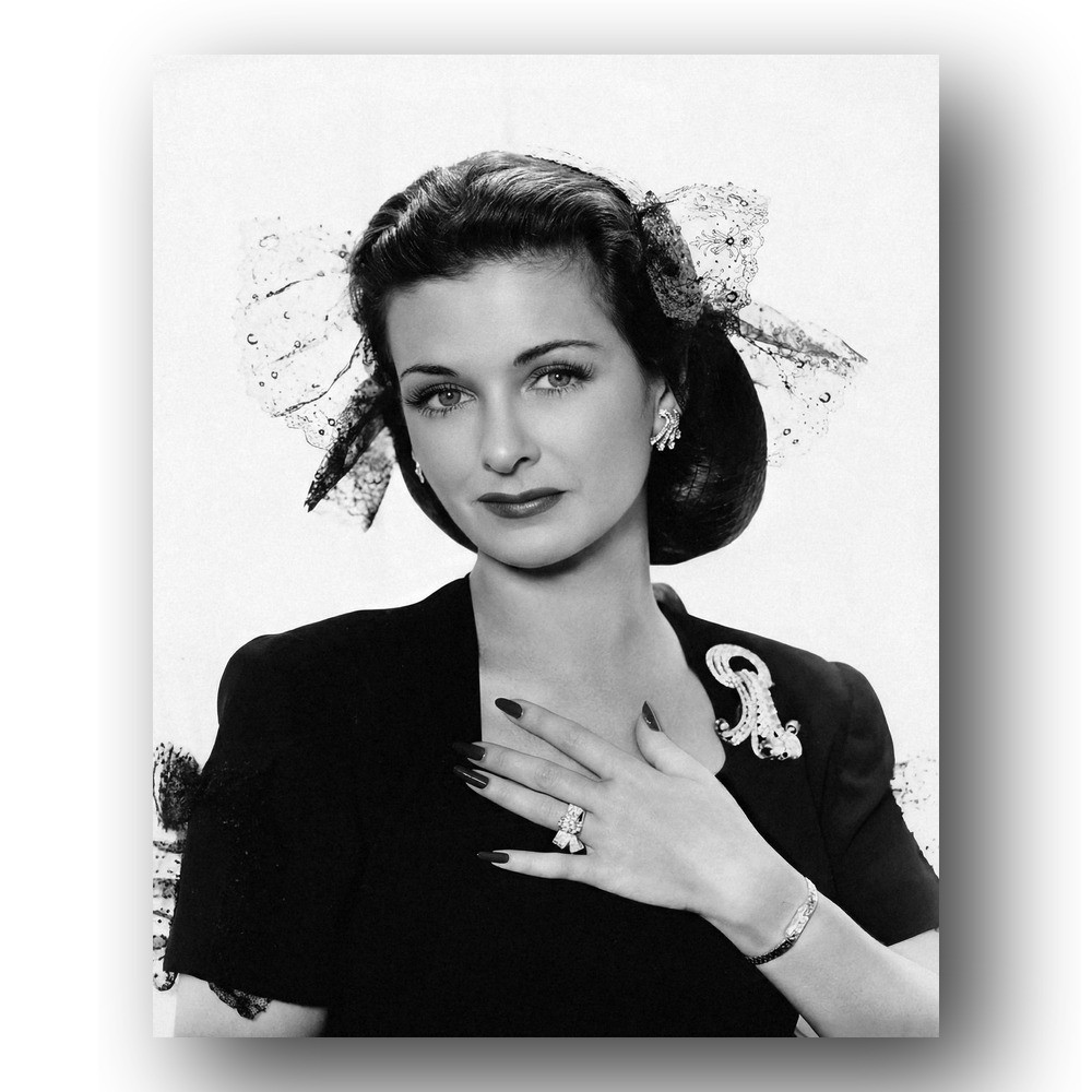 Joan Bennett Photo 8x10 Classic Hollywood Actress Portrait-6 Joan Bennett Photo 8x10 Classic Hollywood Actress Portrait-6