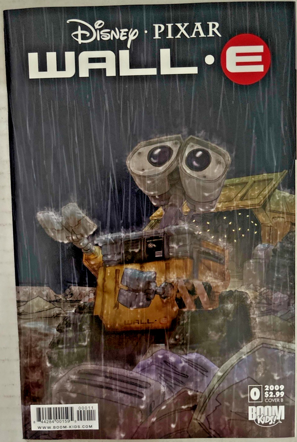 Disney Pixar WALL-E #0 Cover B BOOM Kids 2009 J Torres Comic Disney Pixar WALL-E #0 Cover B BOOM Kids 2009 J Torres Comic