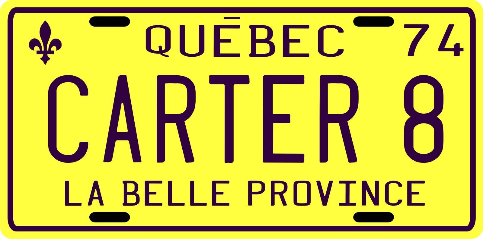 Gary Carter Montreal Expos Rookie 1974 License plate