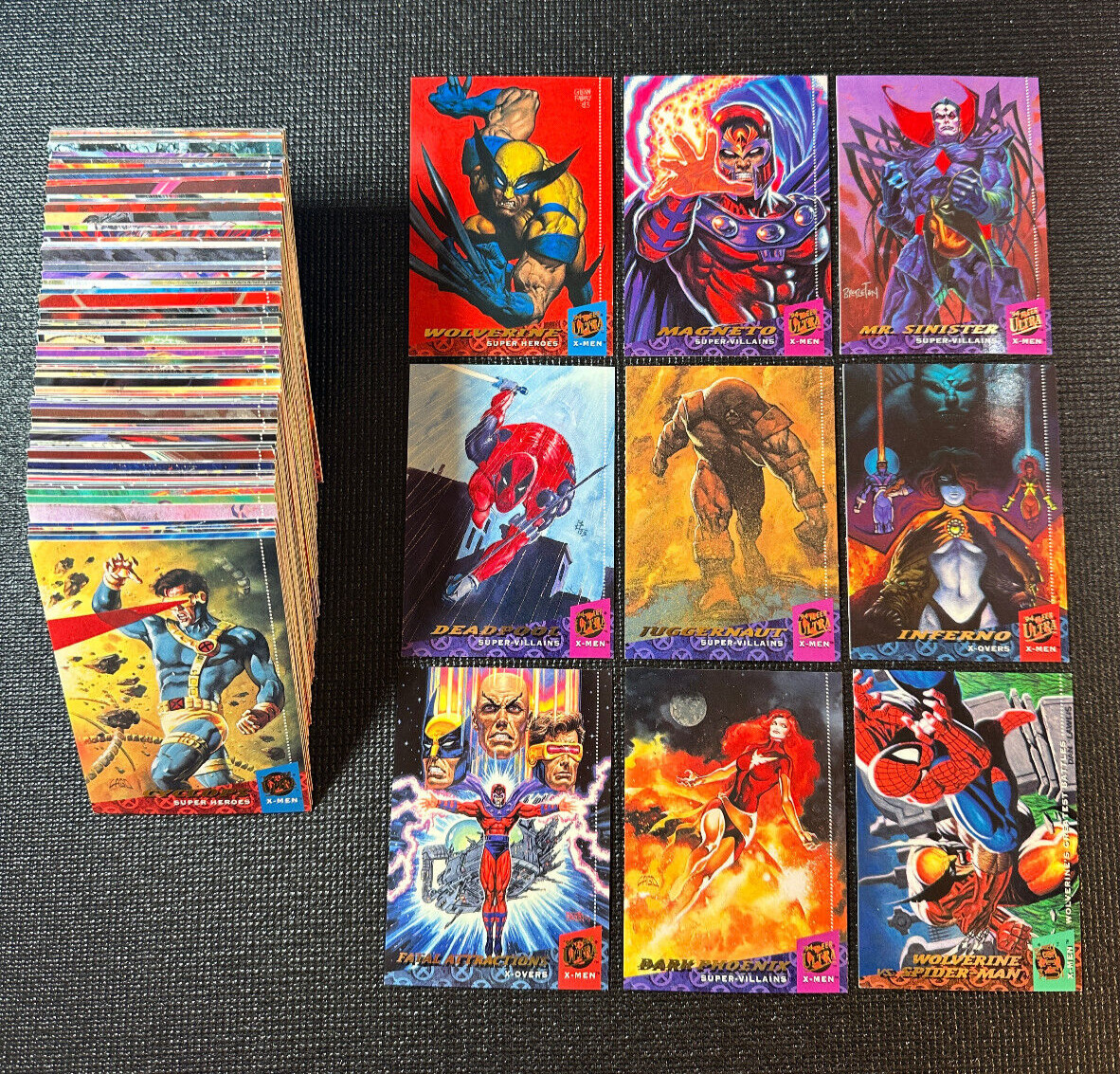 1994 Fleer Ultra X-Men - Complete 150 Card Base Set