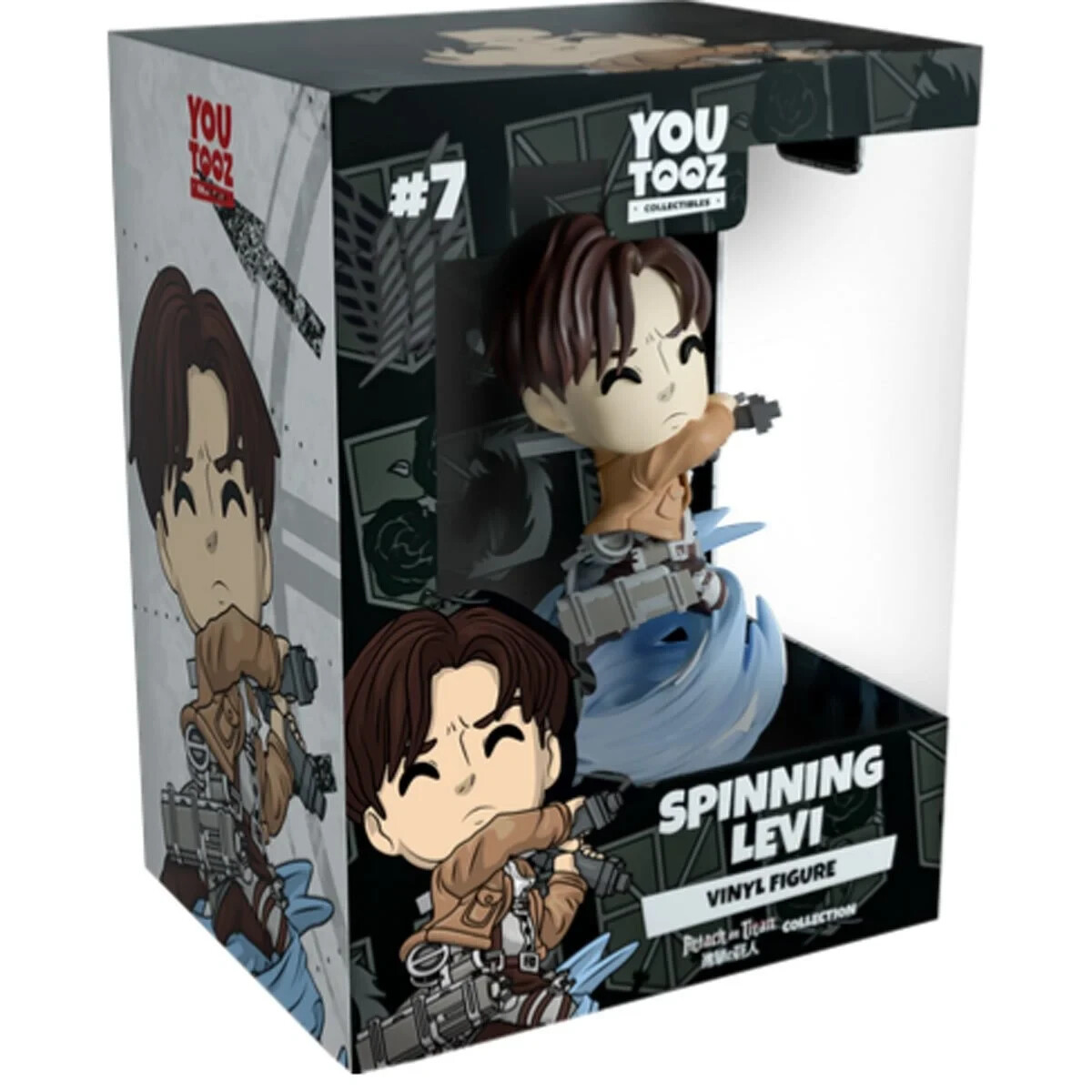 Youtooz: Attack on Titan Collection - Spinning Levi Vinyl Figure #7 Youtooz: Attack on Titan Collection - Spinning Levi Vinyl Figure #7