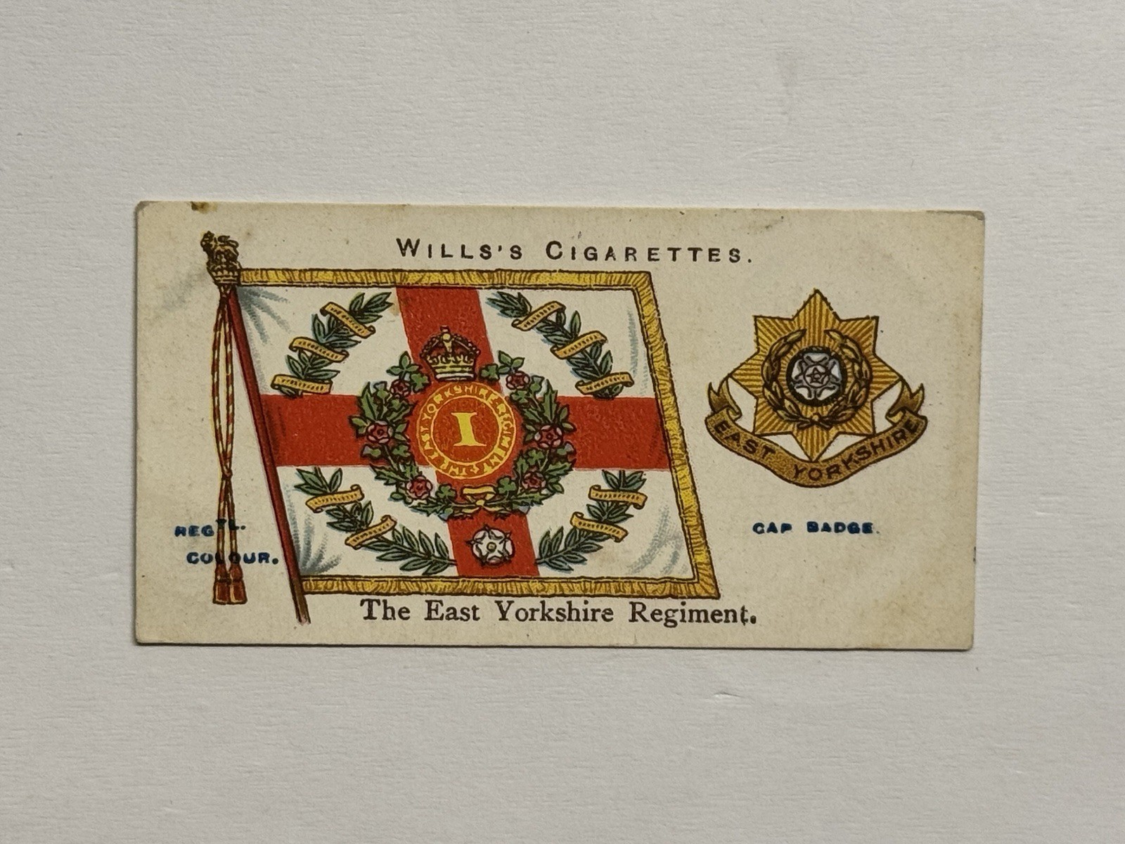 1908-1912 Wills\'s Cigarettes The East Yorkshire Regiment #5 First Series