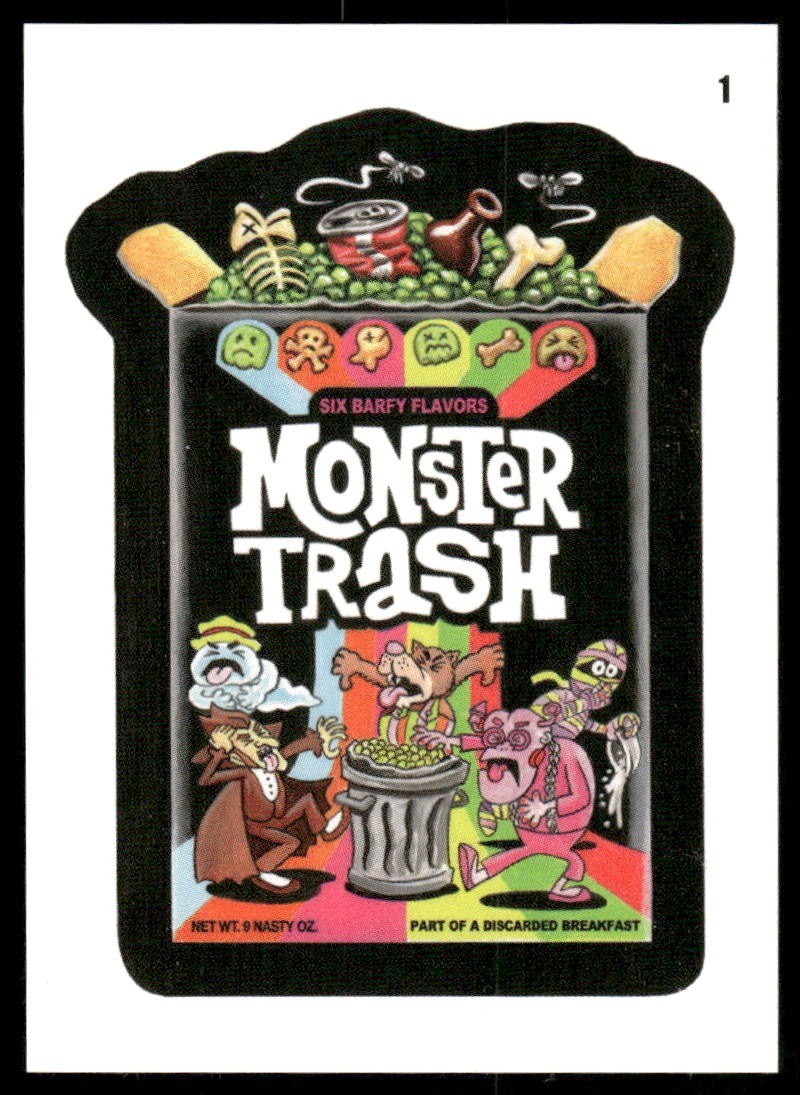 Monster Trash 2024 Topps Wacky Packages Card #1 (NM) Monster Trash 2024 Topps Wacky Packages Card #1 (NM)