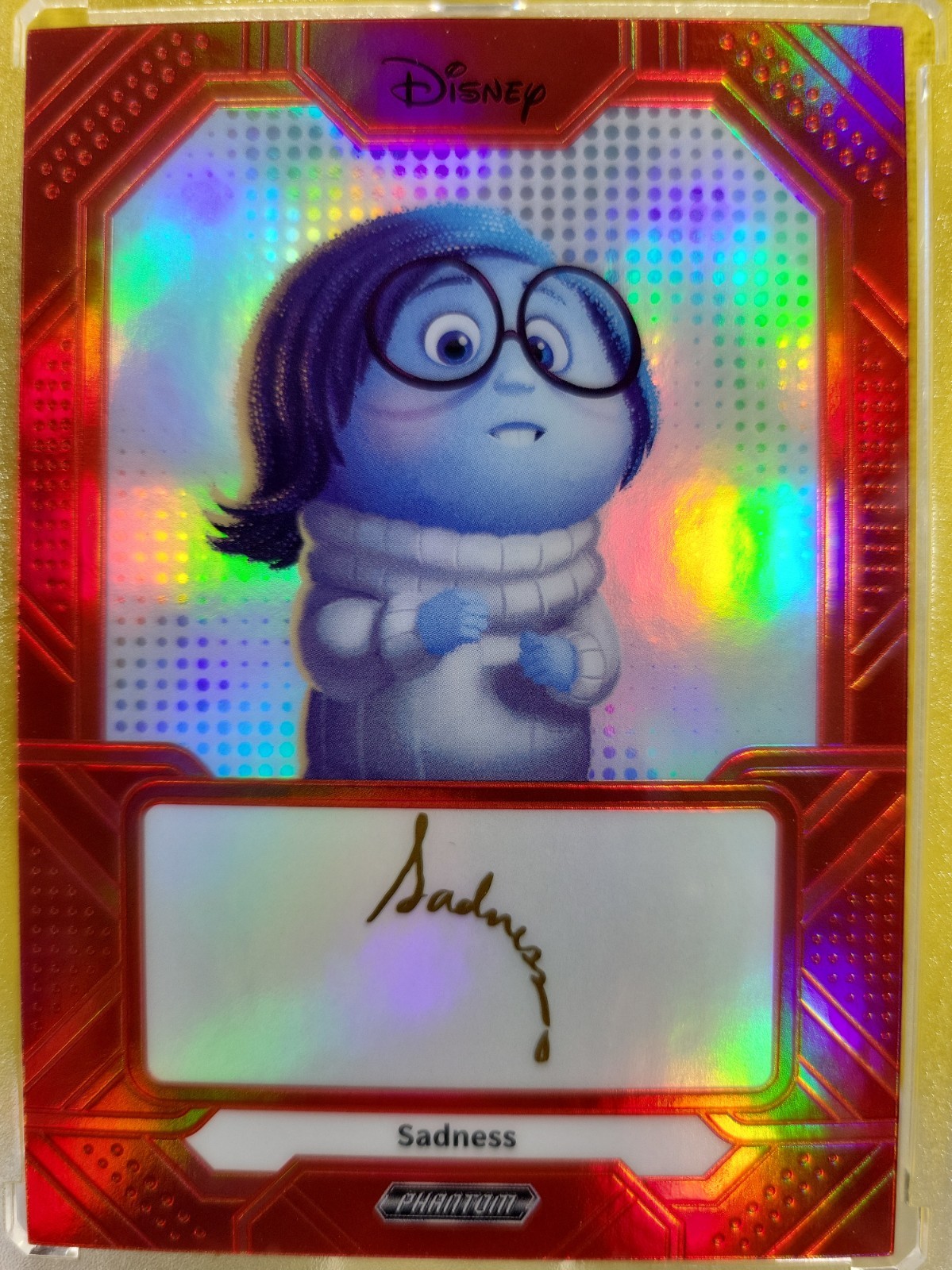 Sadness  2025 Kakawow Phantom Disney Signature Red /75 PD-SIR-51 🔥🔥