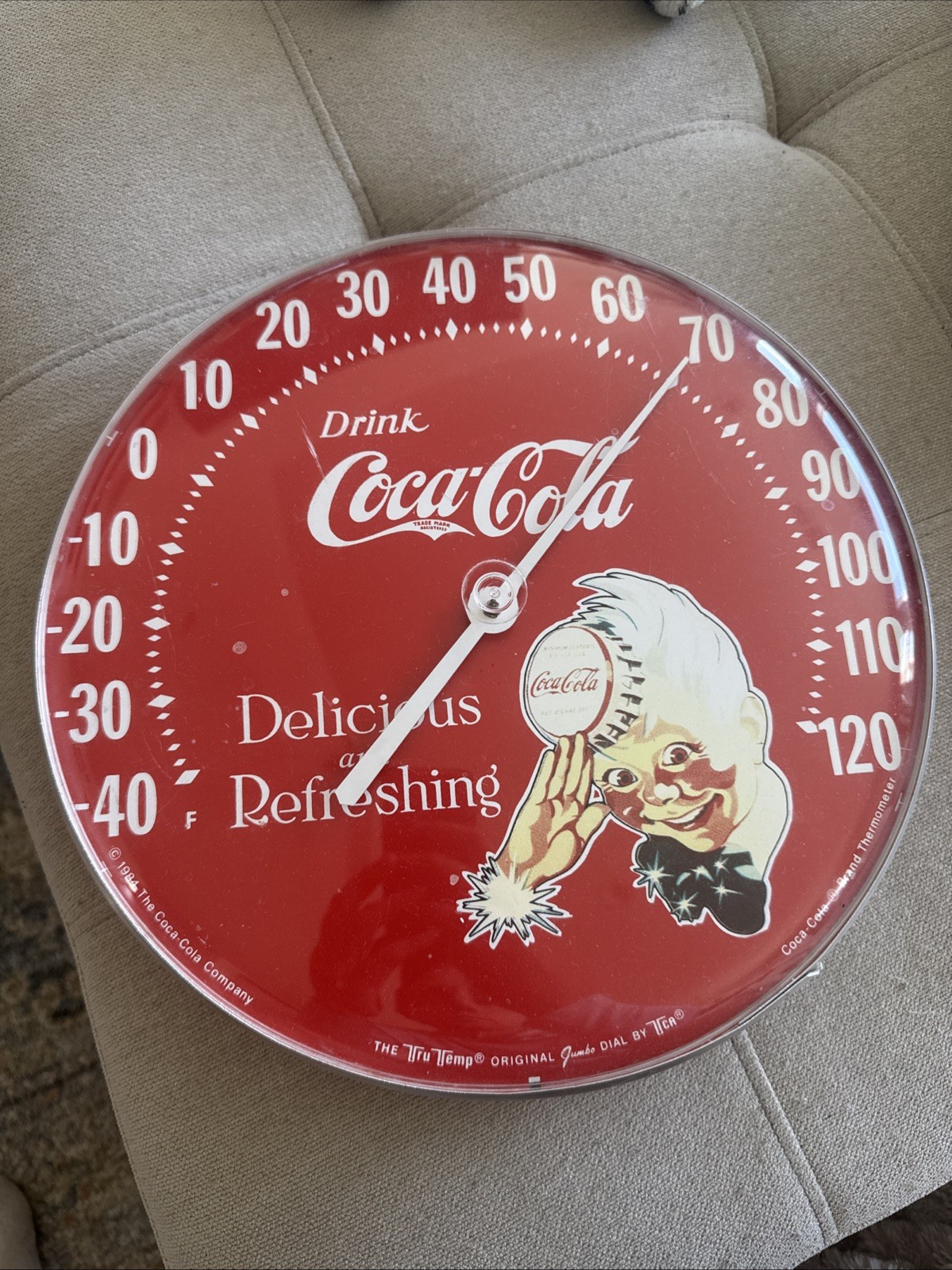 1984 Vintage Coca Cola Thermometer 1984 Vintage Coca Cola Thermometer