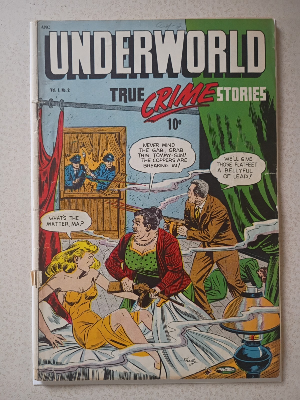 Underworld (True Crime Stories) #2, 1948, DS Publ; SOTI Book Underworld (True Crime Stories) #2, 1948, DS Publ; SOTI Book