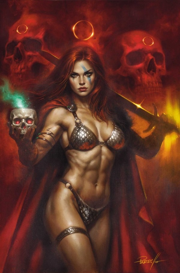 RED SONJA SHE DEVIL WITH A SWORD #2 - LUCIO PARRILLO COVER J INC 1:15 VIRGIN RED SONJA SHE DEVIL WITH A SWORD #2 - LUCIO PARRILLO COVER J INC 1:15 VIRGIN