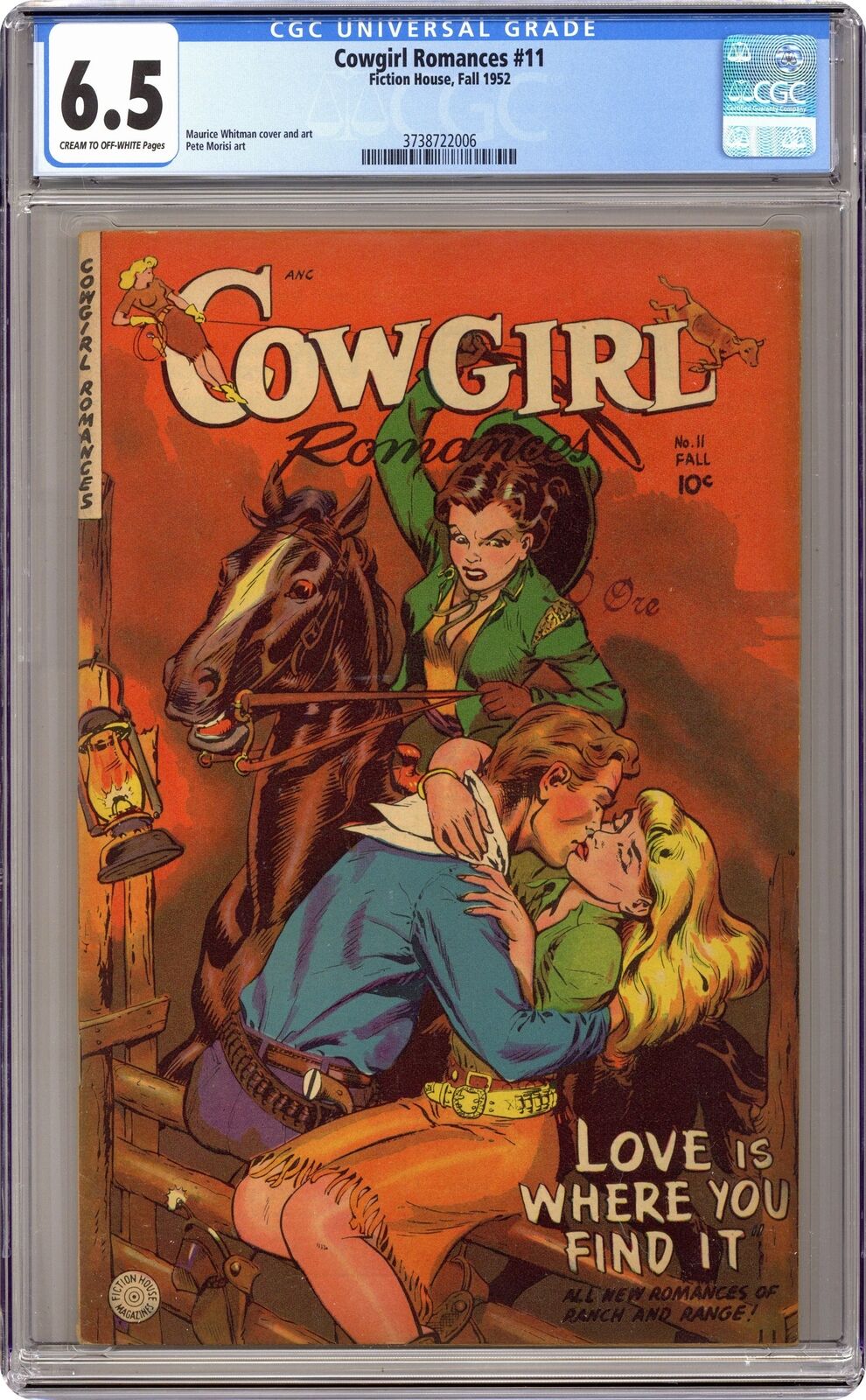 Cowgirl Romances #11 CGC 6.5 1952 3738722006