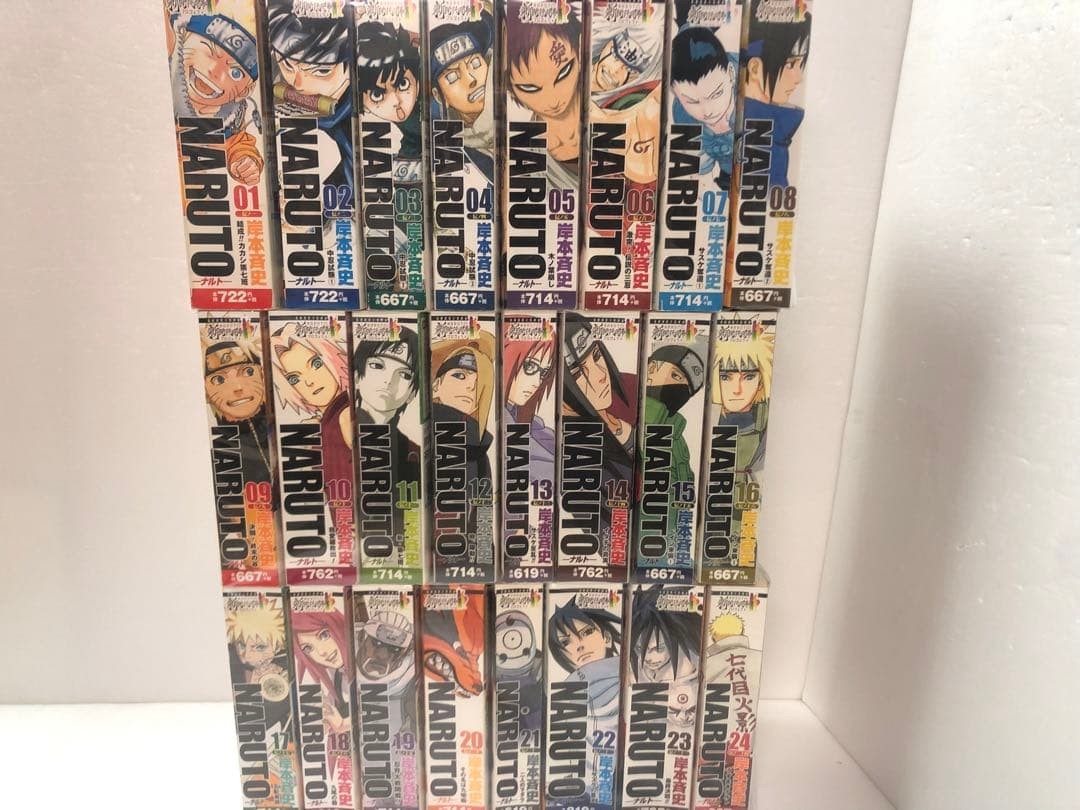 NARUTO Convenience Store Edition Vol.1-24 Complete Manga Set Japanese Comics NARUTO Convenience Store Edition Vol.1-24 Complete Manga Set Japanese Comics