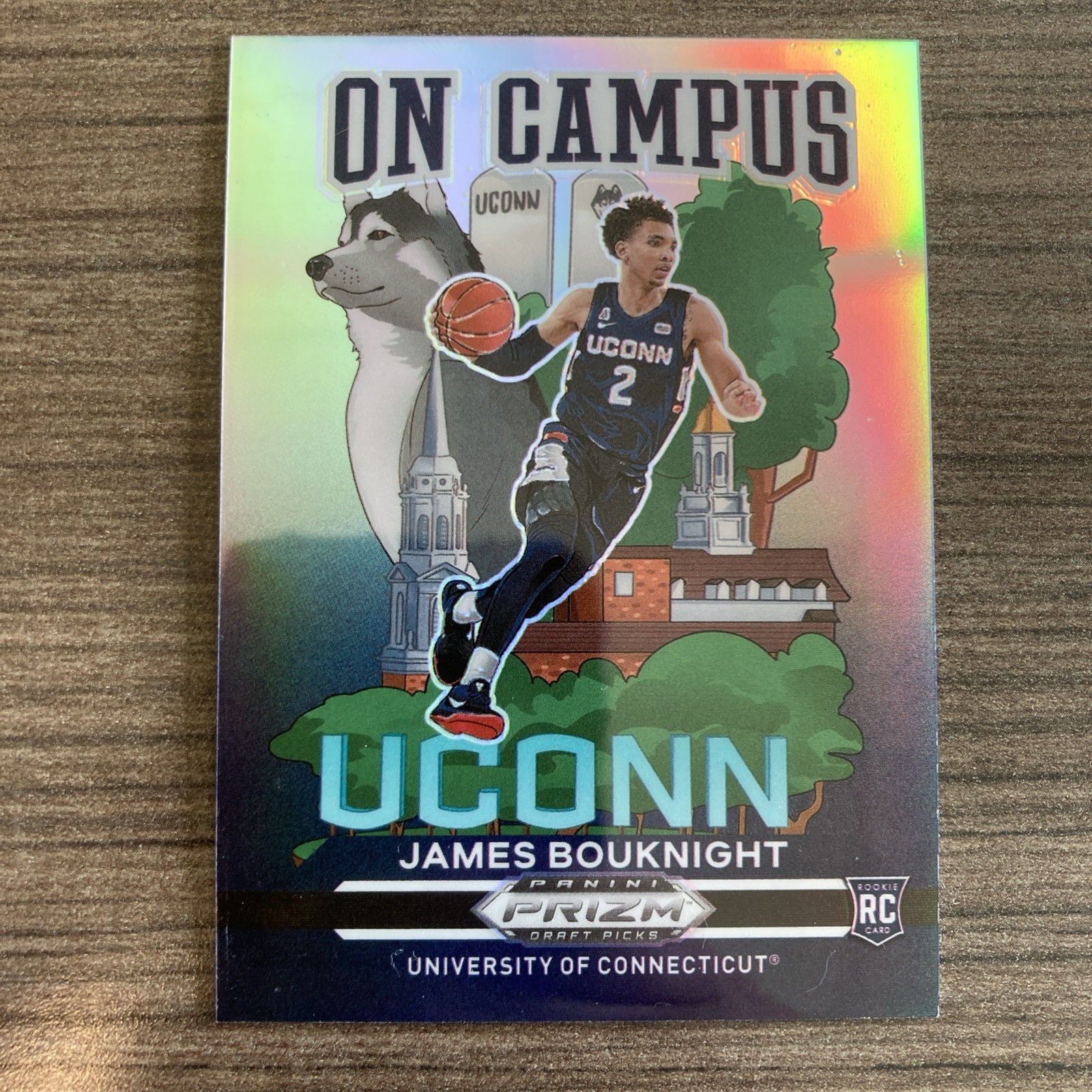 2021-22 Panini Prizm Draft Picks - On Campus James Bouknight #9 (RC)