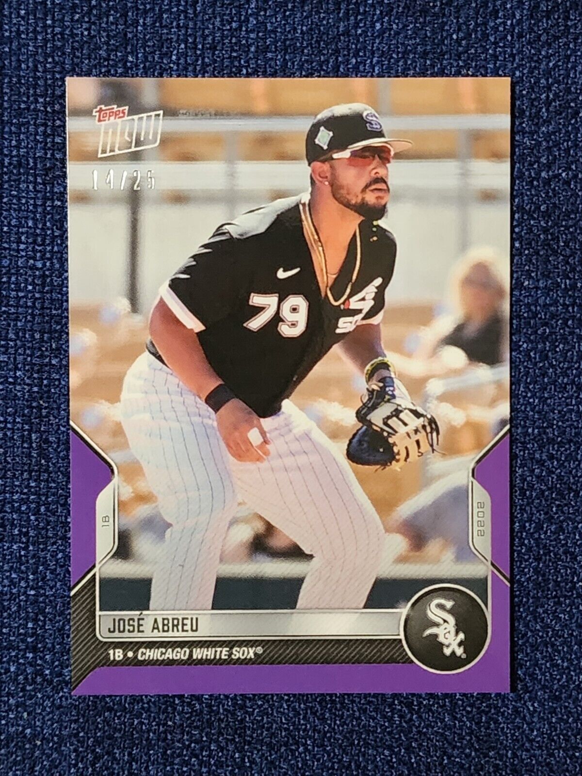 2022 Topps Now Road to Opening Day White Sox Jose Abreu /25 OD-77