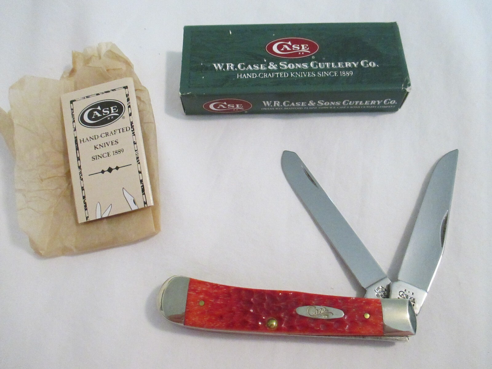 Case XX 2003 Dark Red Trapper 6254 SS, ITem 00646 Case XX 2003 Dark Red Trapper 6254 SS, ITem 00646