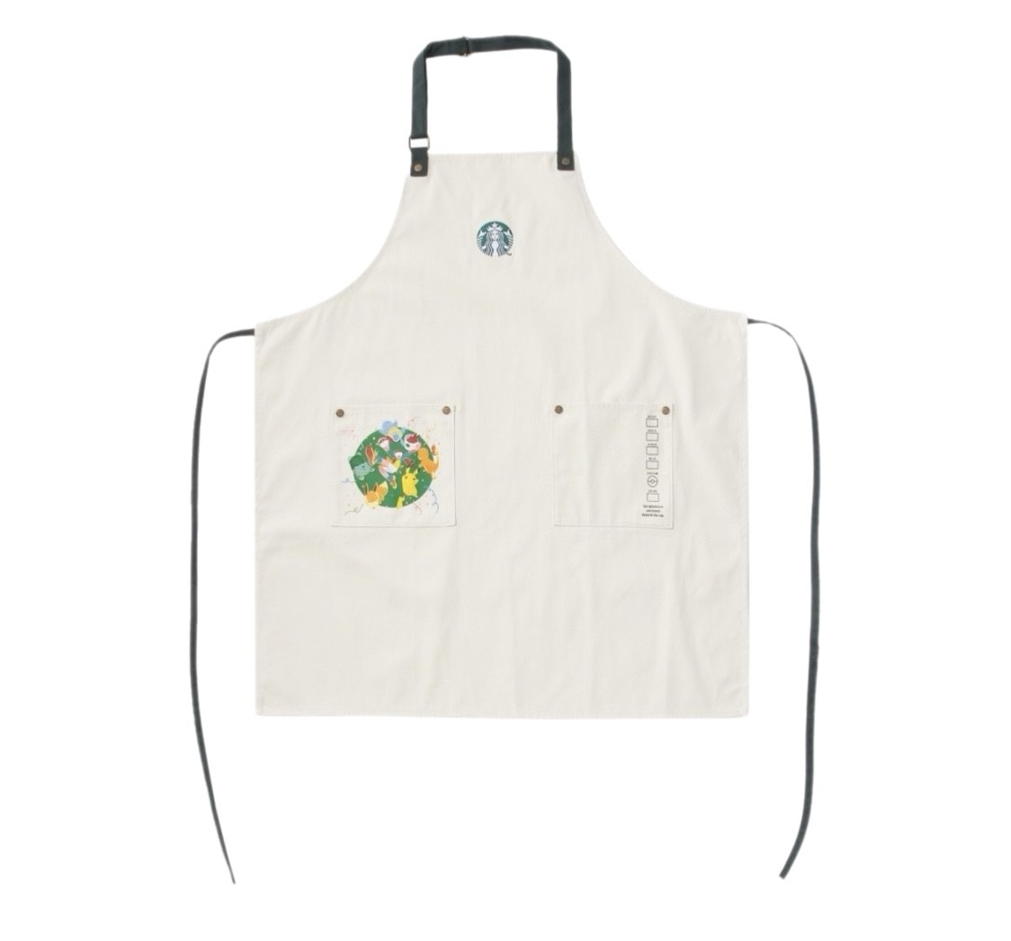Starbucks Pokémon Utility Apron Coffee Connection Japan Exclusive Pikachu Starbucks Pokémon Utility Apron Coffee Connection Japan Exclusive Pikachu
