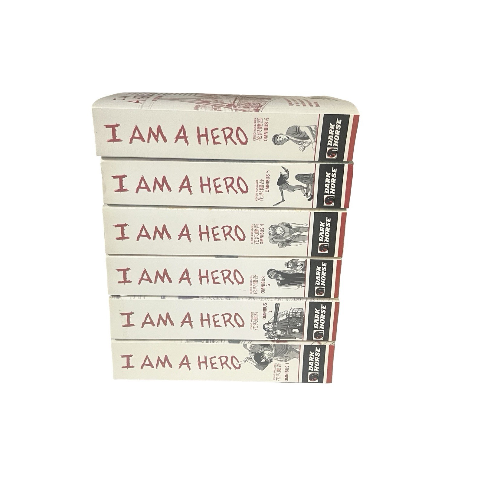 I Am a Hero Omnibus Manga Lot Vol 1-6 Set by Kengo Hanazawa English I Am a Hero Omnibus Manga Lot Vol 1-6 Set by Kengo Hanazawa English