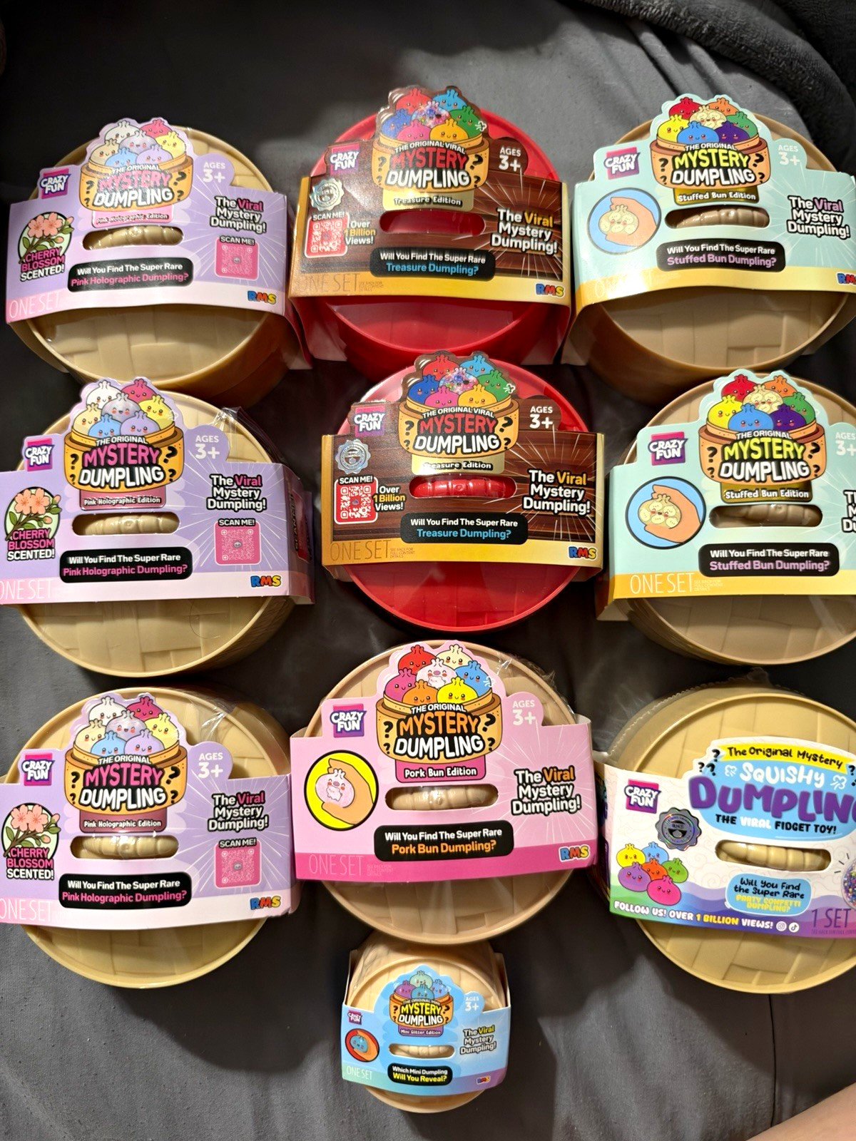 10 Crazy Fun RMS The Original Mystery Dumpling Lot