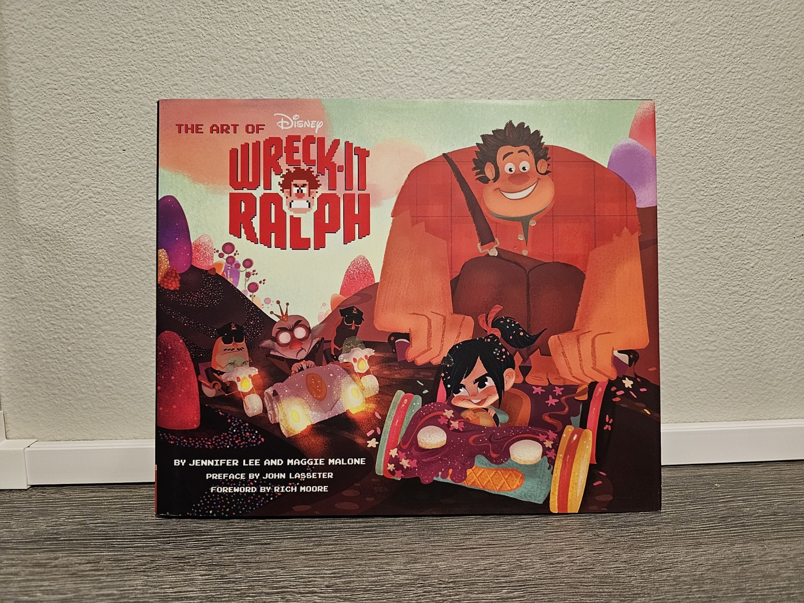 Disney Wreck-It Ralph Art Book Jennifer Lee Maggie Malone Lasseter Moore