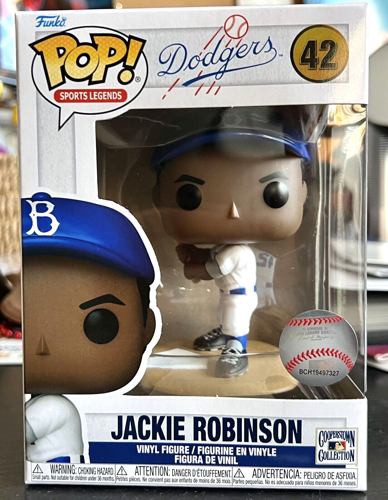 Funko Pop Sports Legends: JACKIE ROBINSON #42  Brooklyn Dodgers IN HAND