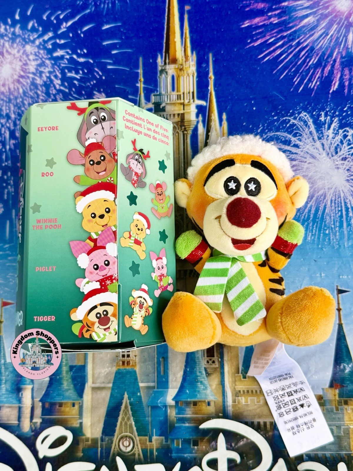 2026 Disney Parks Wishables Christmas Winnie The Pooh Plush Mystery Box Tigger 2026 Disney Parks Wishables Christmas Winnie The Pooh Plush Mystery Box Tigger