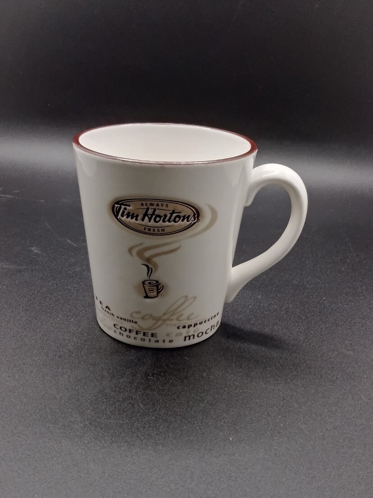 Tim Horton's Always Fresh #005 Limited Edition White Coffee Mug 2005