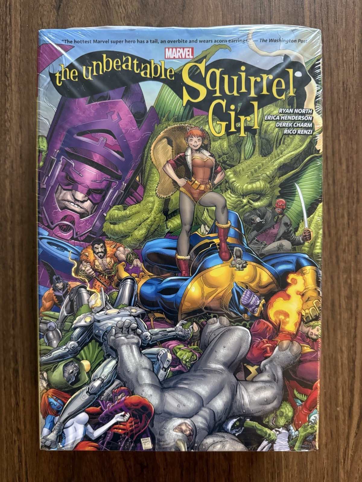 The Unbeatable Squirrel Girl Omnibus Arthur Adams DM Cover SEALED Marvel Comics The Unbeatable Squirrel Girl Omnibus Arthur Adams DM Cover SEALED Marvel Comics