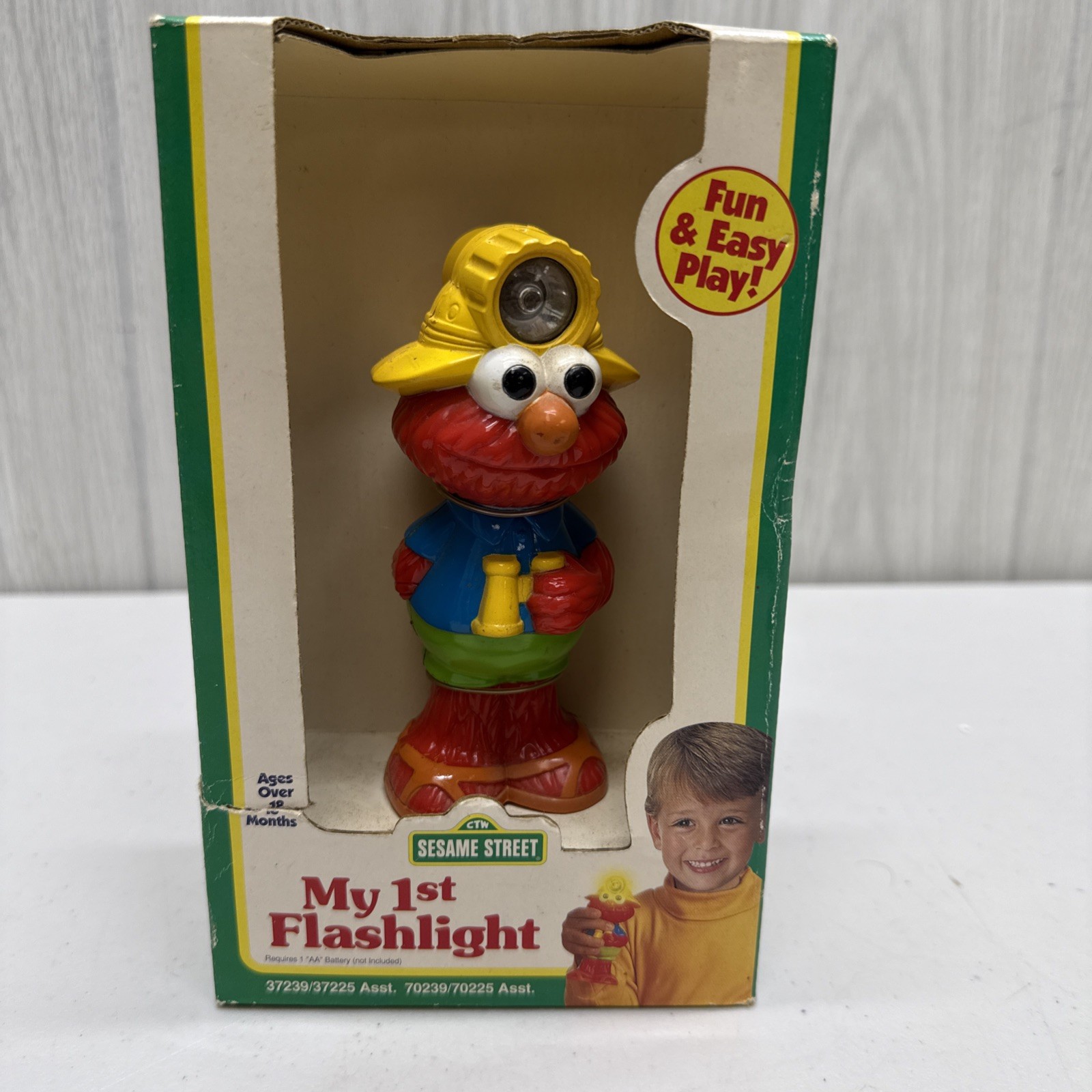 Sesame Street My 1st Flashlight ELMO Vtg Tyco 1996 NEW Sesame Street My 1st Flashlight ELMO Vtg Tyco 1996 NEW